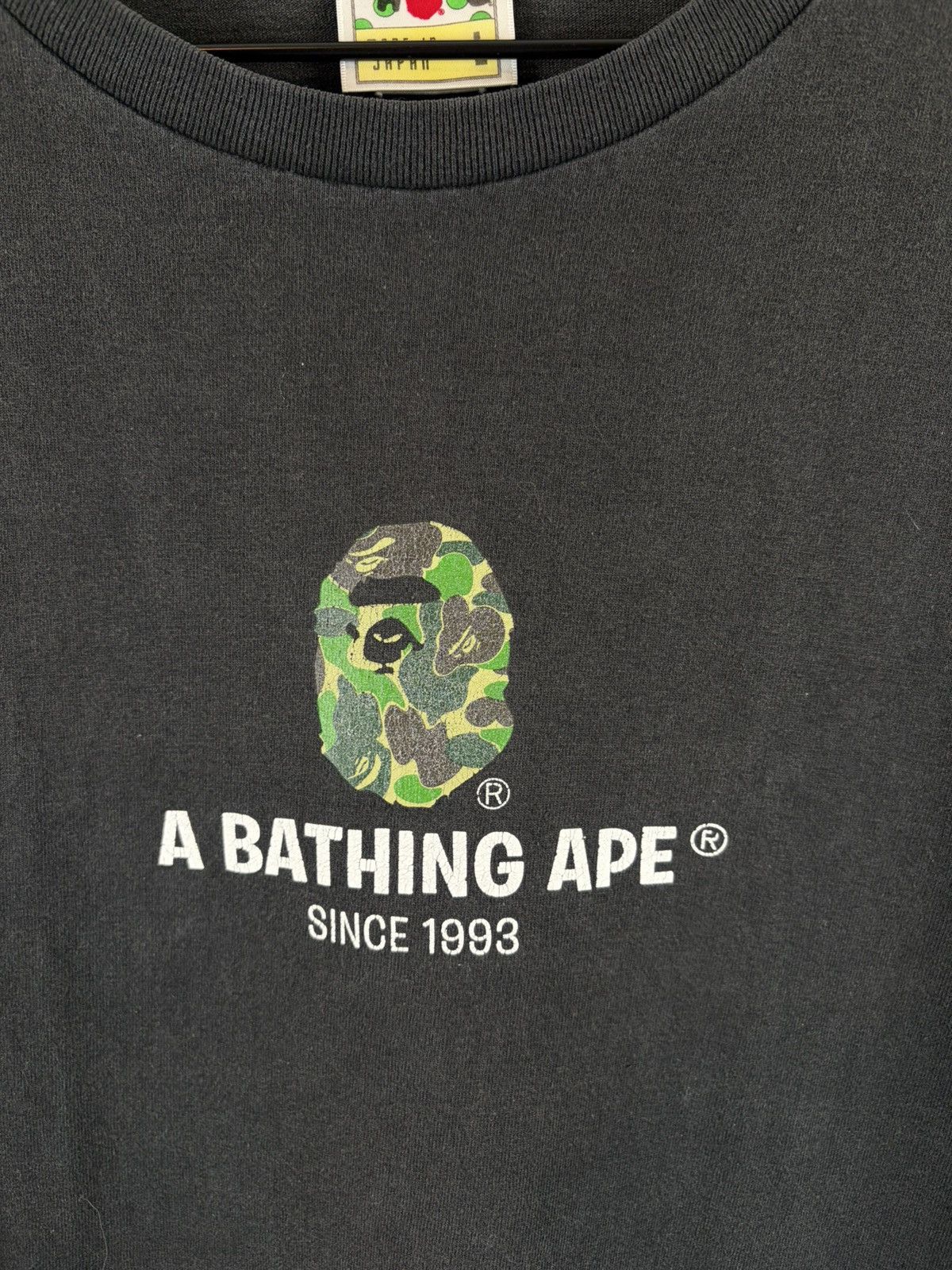 Bape Bape Logo Print T-Shirt Size US L / EU 52-54 / 3 - 3 Thumbnail