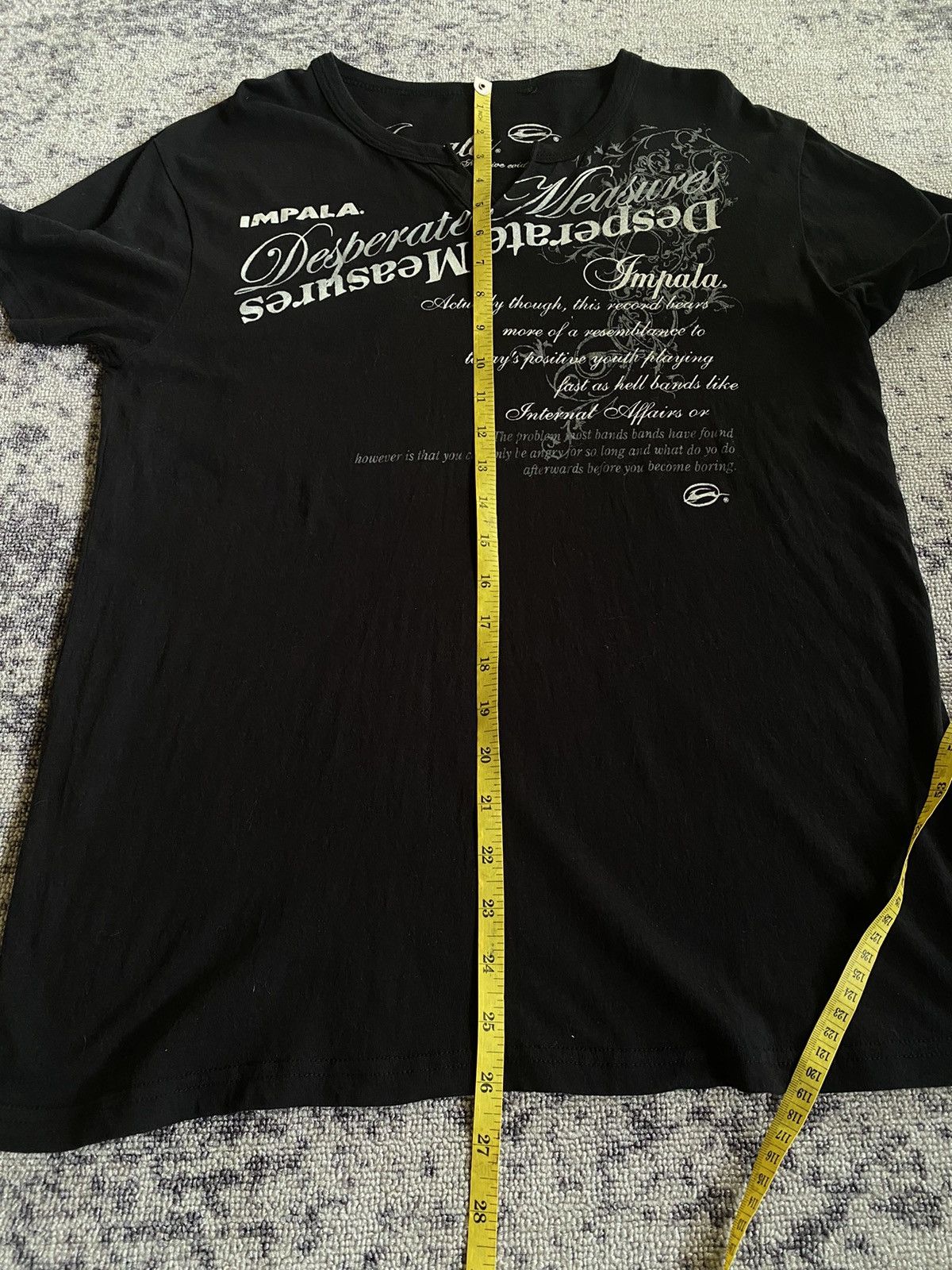 Hysteric Glamour × If Six Was Nine × Le Grande Bleu (L.G.B.) 2000s Impala ifsixwasnine style tshirt Size US M / EU 48-50 / 2 - 7 Thumbnail