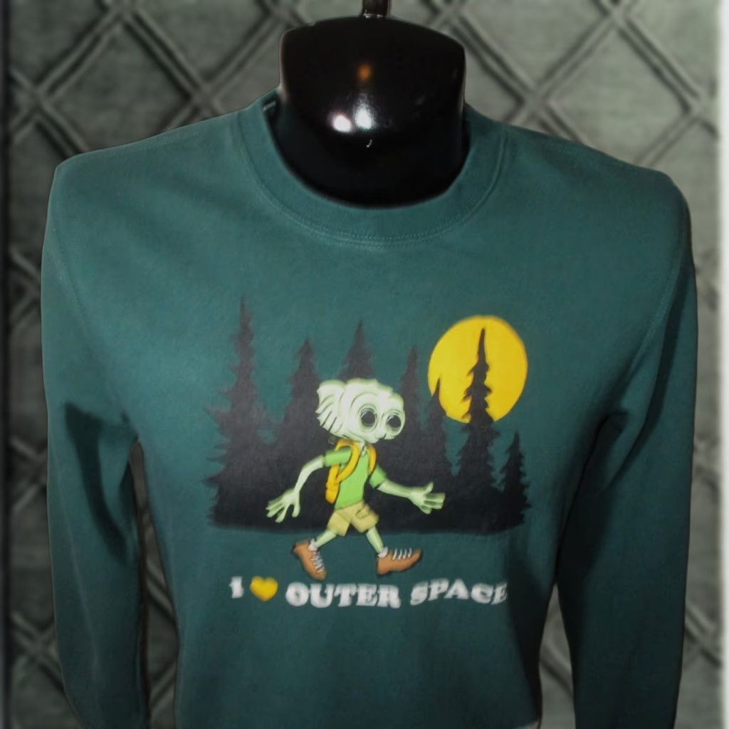 Life is Good LIFE is GOOD Men's Sweatshirt Shirt Jersey Crew Neck Green Long Sleeve Size S - Pullover, Regular Fit, 100% Cotton, All Seasons Size US S / EU 44-46 / 1 - 1 Thumbnail
