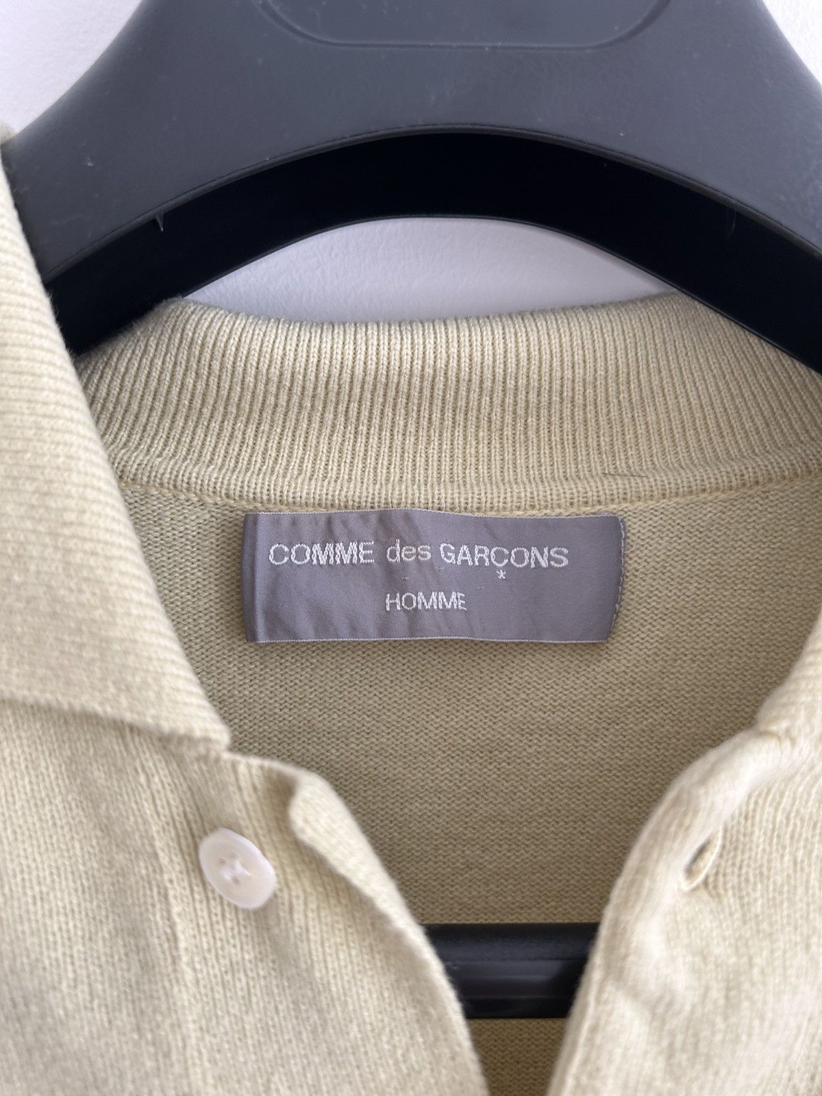 Comme des Garcons Homme 1988 Comme does garçons ad Logo polo Size US S / EU 44-46 / 1 - 4 Thumbnail