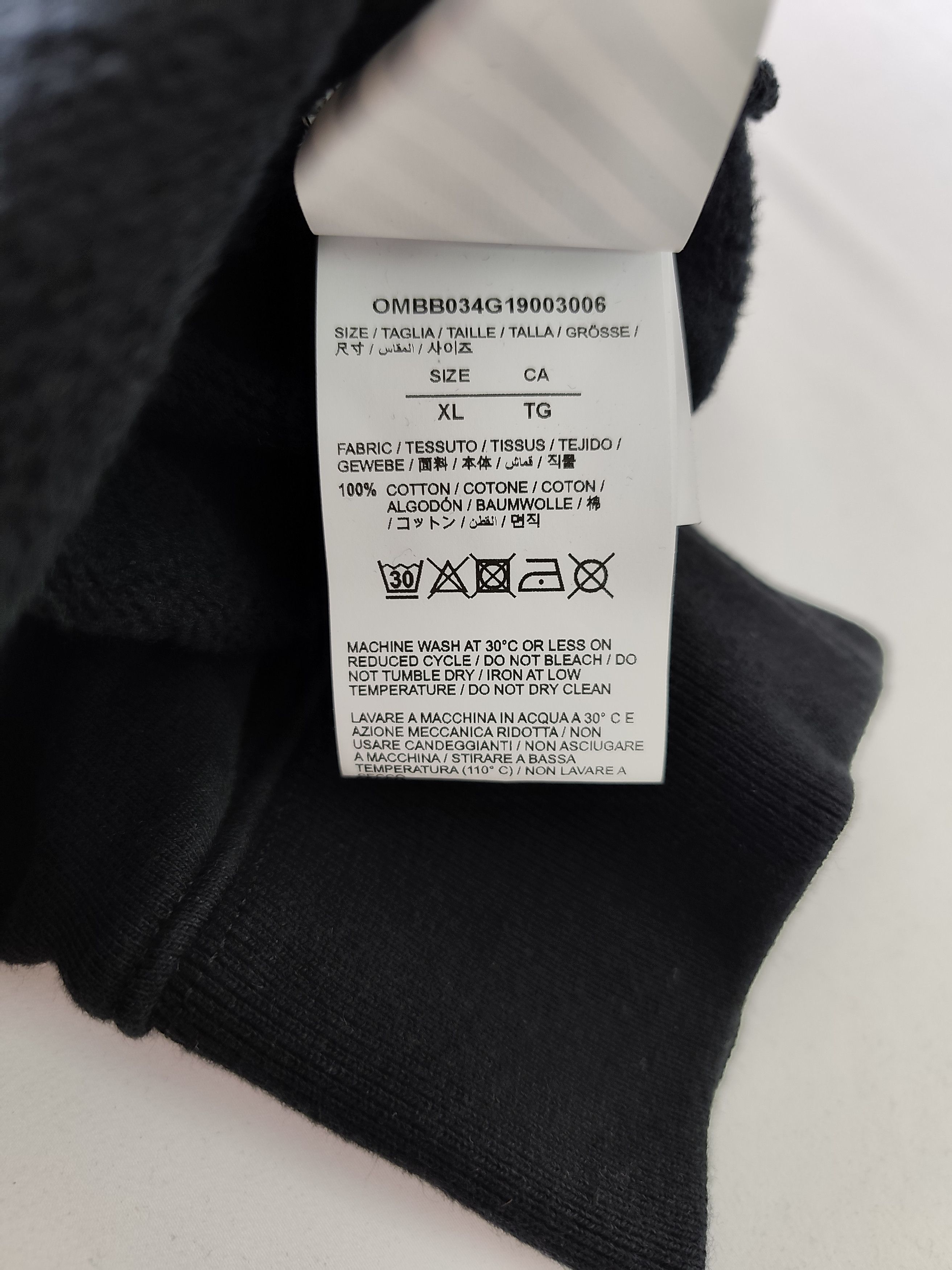 Off-White Off-White "Spray Marker Hoodie" Size US XL / EU 56 / 4 - 7 Thumbnail