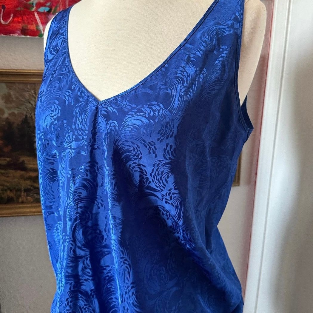 Other partners navy blue silky tank top Size M / US 6-8 / IT 42-44 - 2 Thumbnail