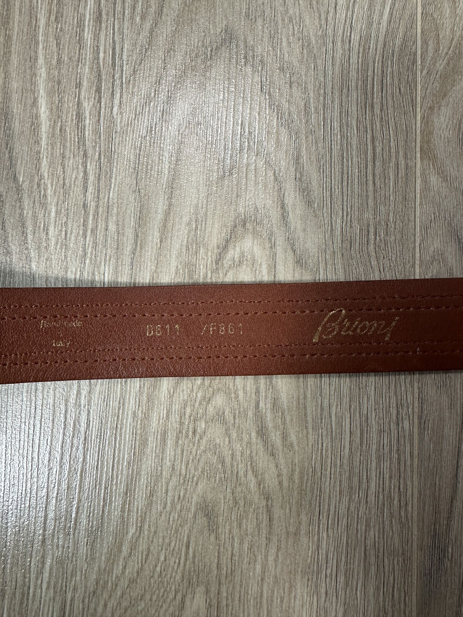Brioni Men's belt Brioni Size 32 - 5 Thumbnail