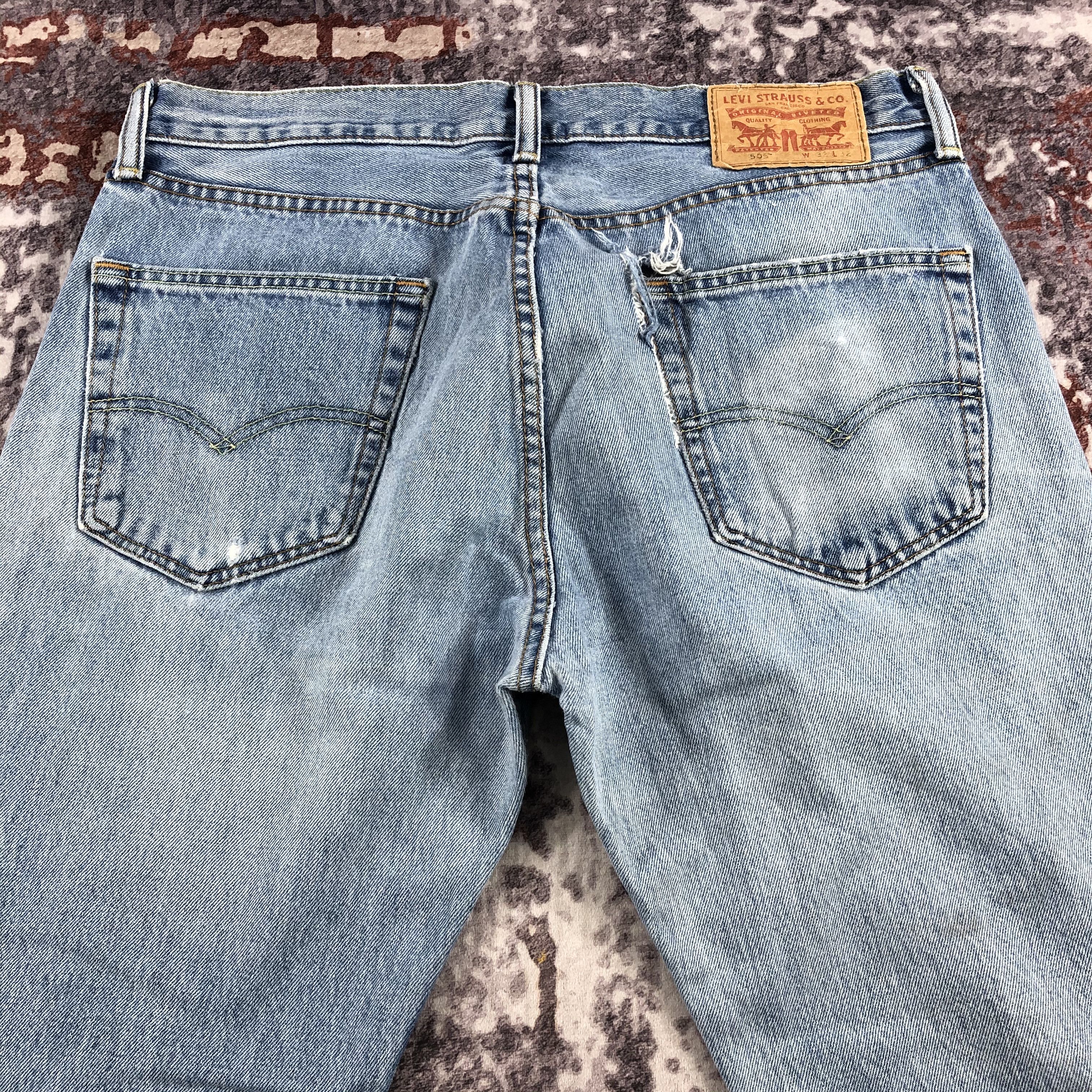 Levi's × Vintage Vintage Light Wash Levis 505 Jeans-JM2564 Size US 35 - 5 Thumbnail