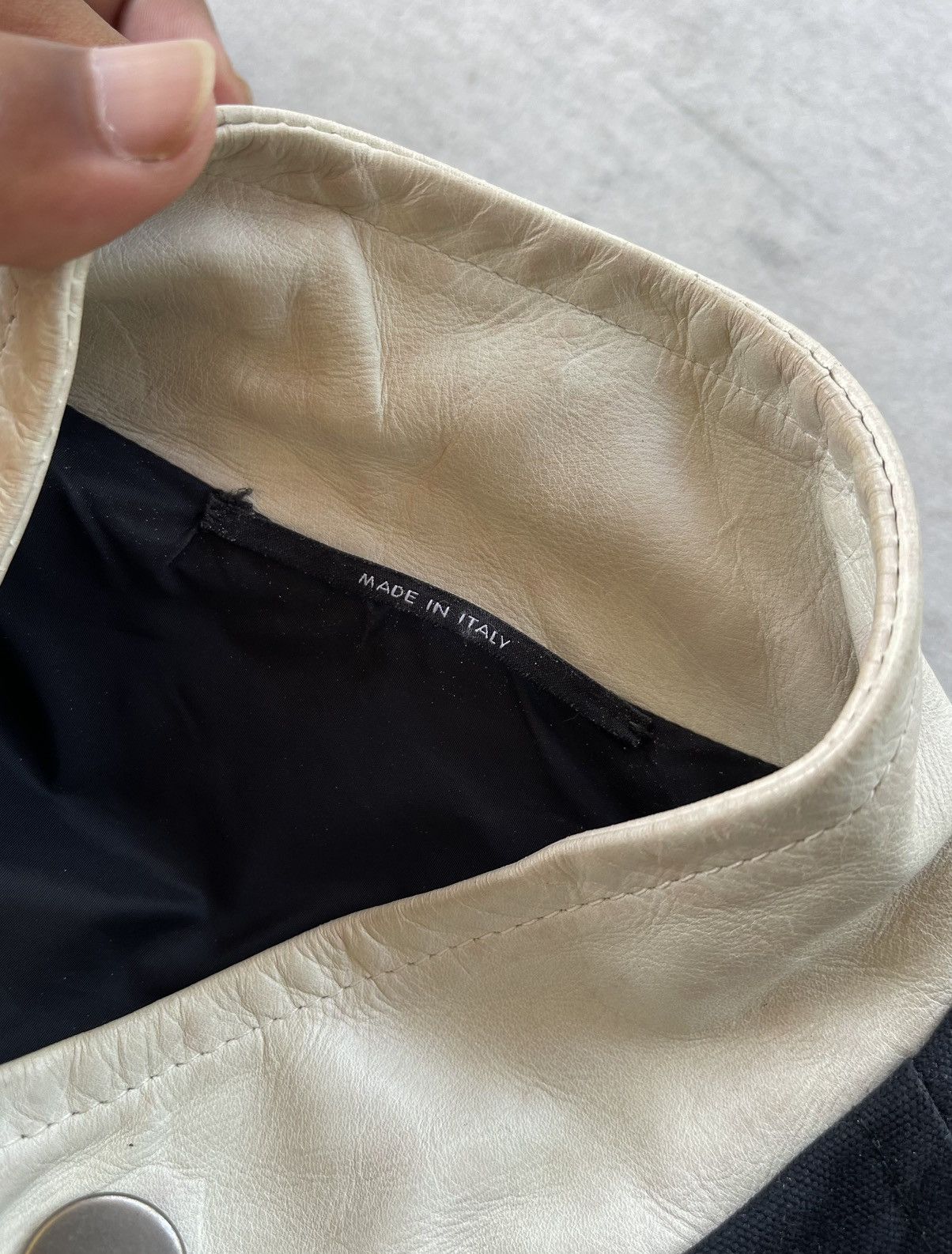 Gucci 🔥 A/W 2007 GUCCI BY TOM FORD TRIM LEATHER RACER JACKET Size US M / EU 48-50 / 2 - 9 Thumbnail