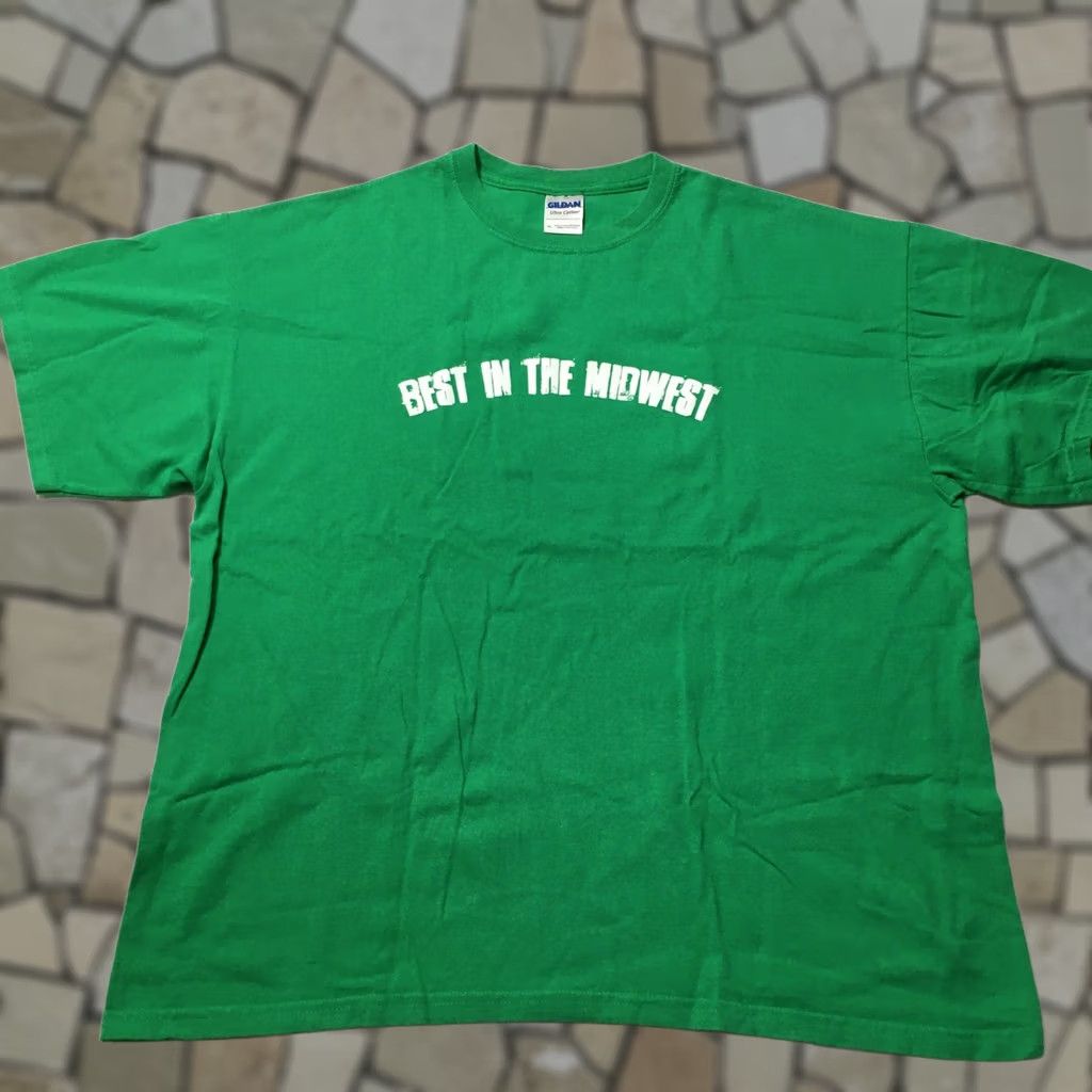 Gildan Gildan T Shirt Mens Size XL Green Minnesota midwest Size US XL / EU 56 / 4 - 1 Thumbnail