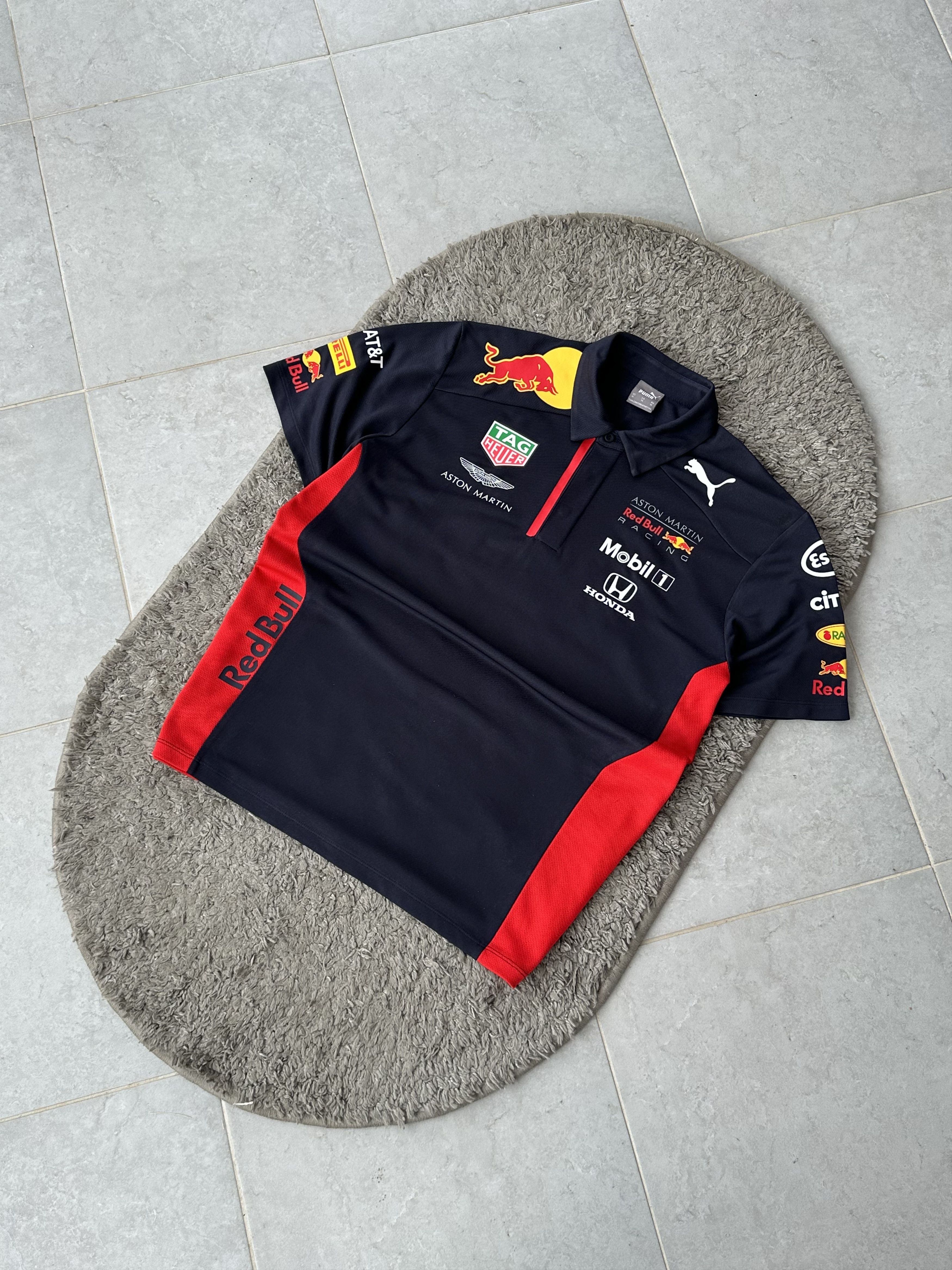 Puma Puma Polo Redbull Racing Team Aston Martin Mobil Honda Size US XL / EU 56 / 4 - 2 Thumbnail