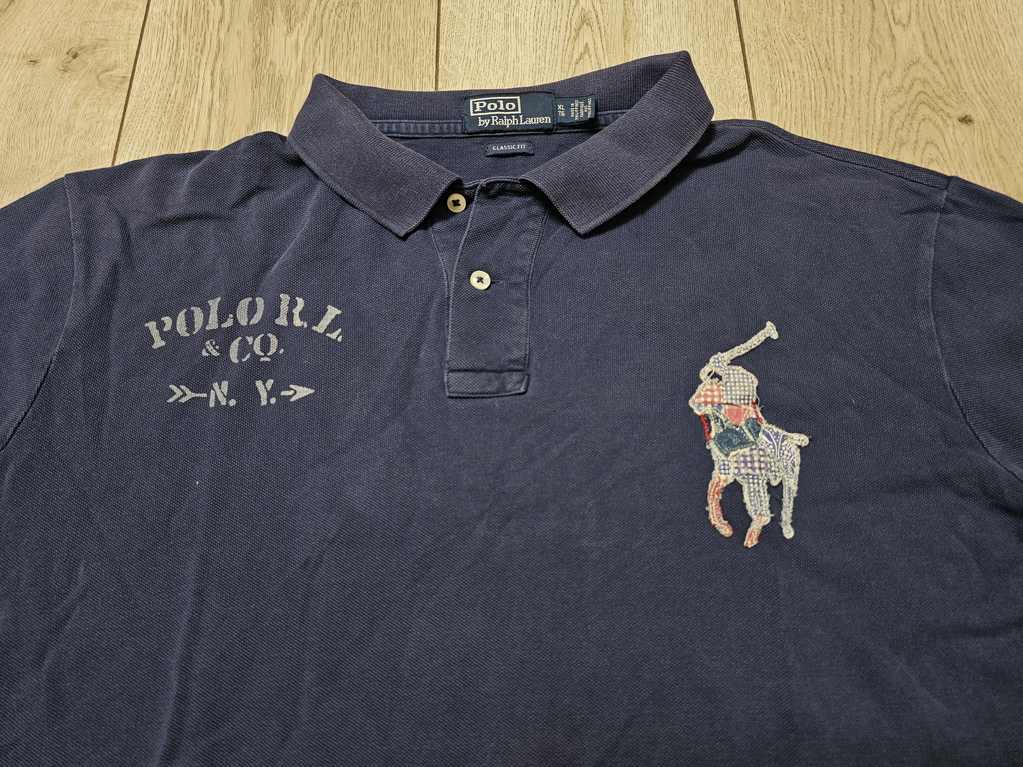 Polo Ralph Lauren VINTAGE POLO RALPH LAUREN BIG PONY POLO R.L. N.Y. 67 Size US XL / EU 56 / 4 - 3 Thumbnail