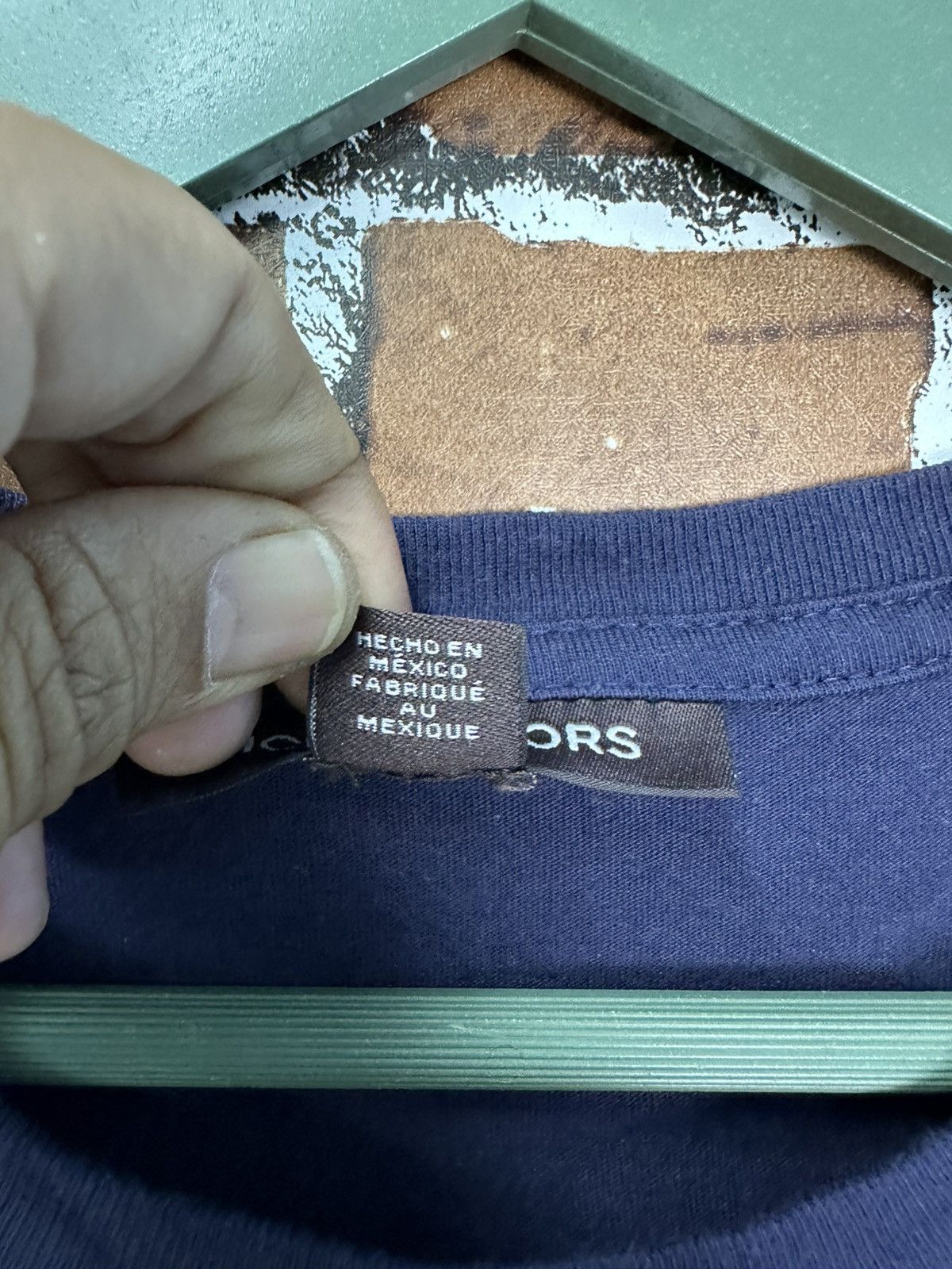 Michael Kors Michael Kors Big Logo Tshirt A984 Size US L / EU 52-54 / 3 - 8 Thumbnail