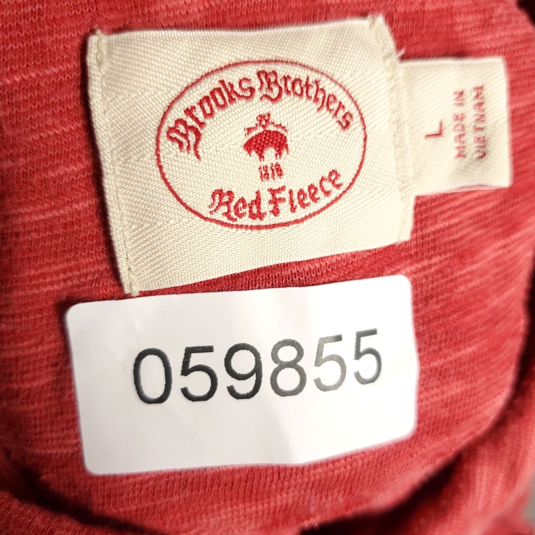Brooks Brothers Brooks Brothers Polo Shirt Mens Large Red Solid Short Sleeve Casual Activewear Size US L / EU 52-54 / 3 - 6 Thumbnail