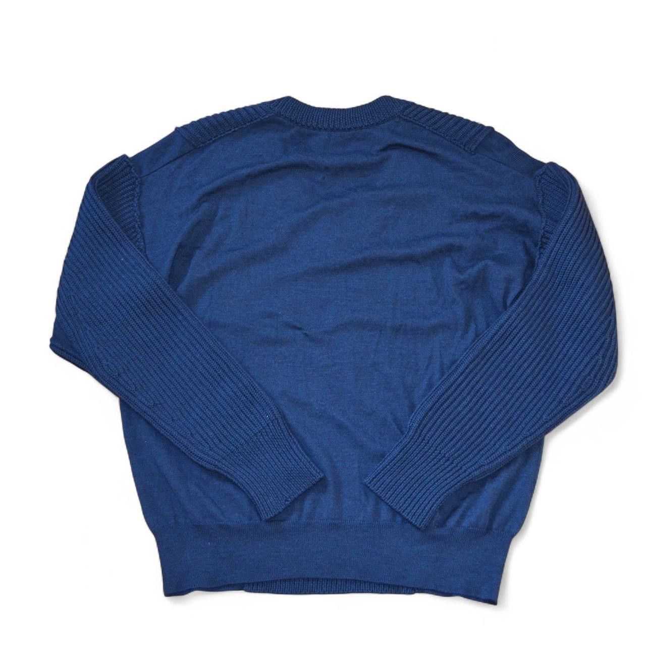 Alexander Wang Alexander Wang main line navy wool vneck heavy sweater large Size US L / EU 52-54 / 3 - 5 Thumbnail
