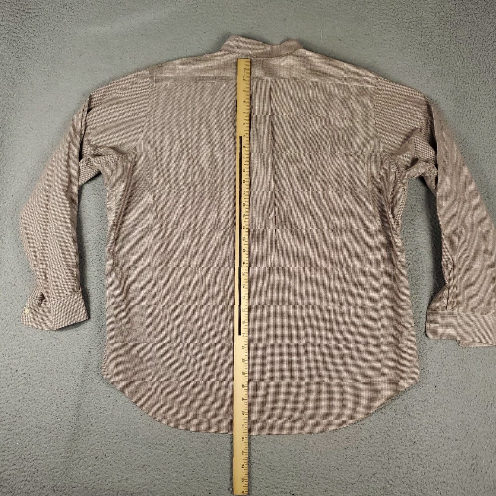 Ralph Lauren VINTAGE Ralph Lauren Shirt Mens XL Brown Pony Button Up Long Sleeve Size US XL / EU 56 / 4 - 4 Thumbnail