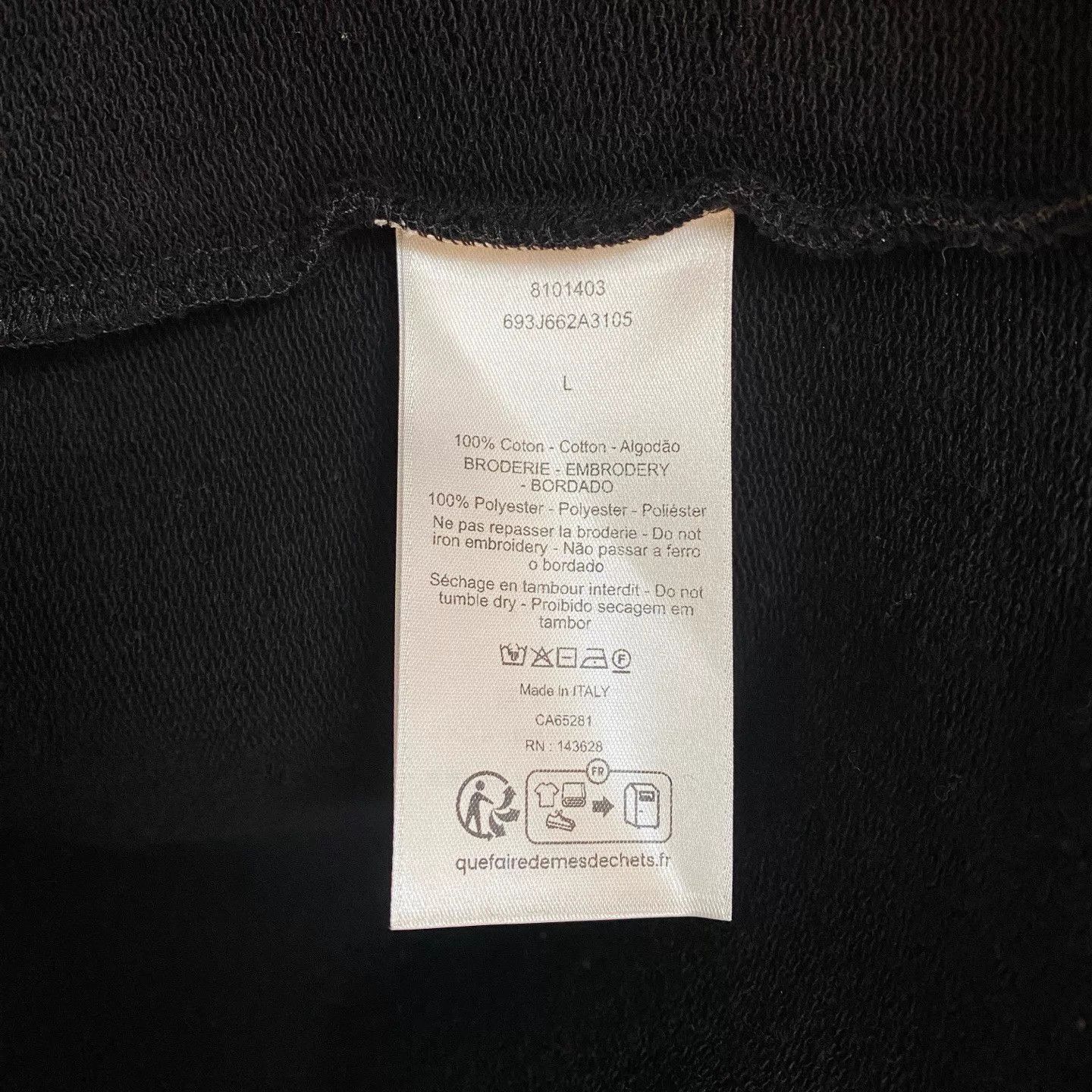 Dior DIOR 26 Embroidered Oversized LS Sweatshirt L Size US L / EU 52-54 / 3 - 7 Thumbnail