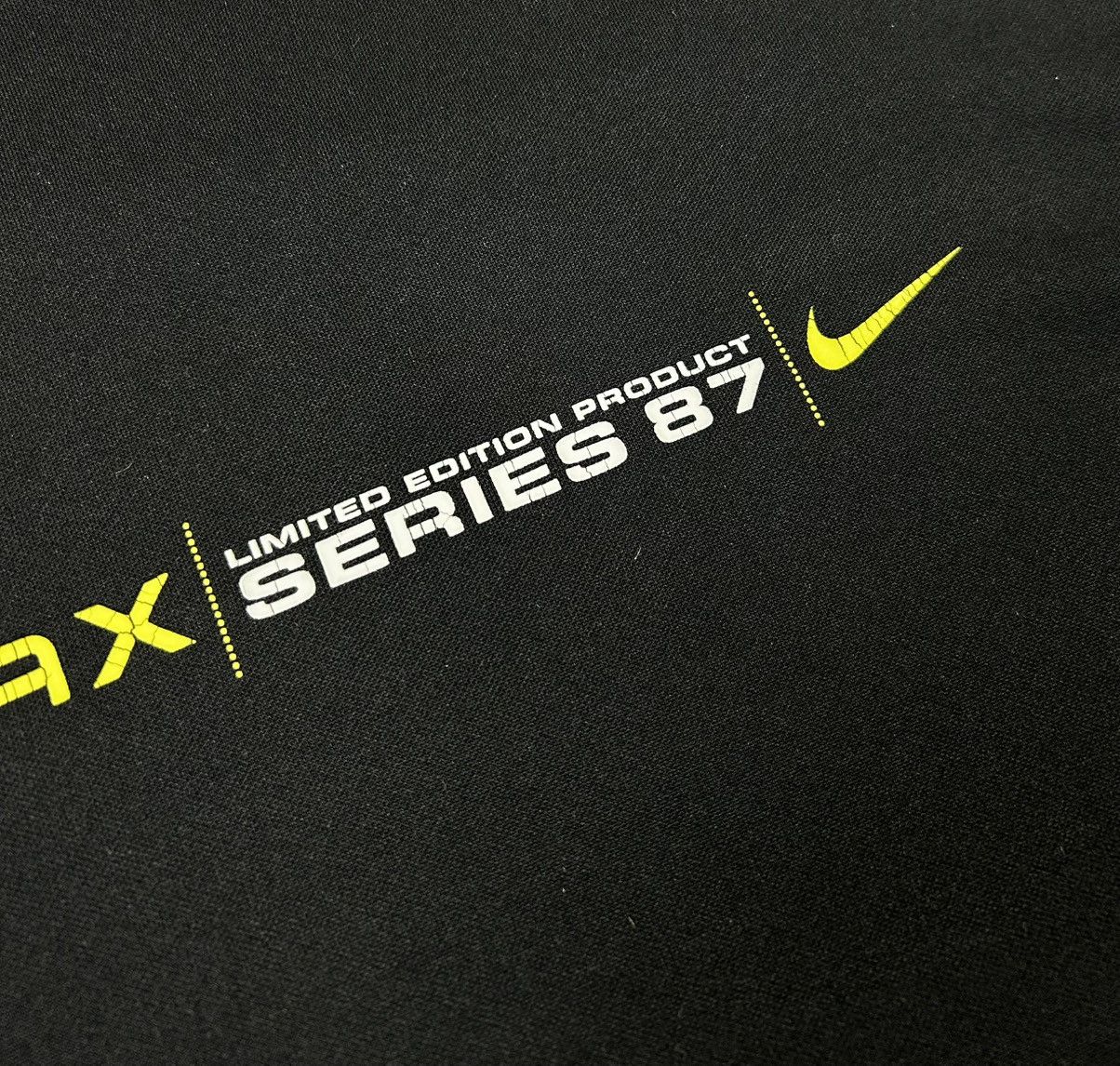 Japanese Brand × Nike × Vintage VINTAGE NIKE AIR MAX BIG LOGO DRILL TEE T-SHIRT 90'S Size US S / EU 44-46 / 1 - 4 Thumbnail