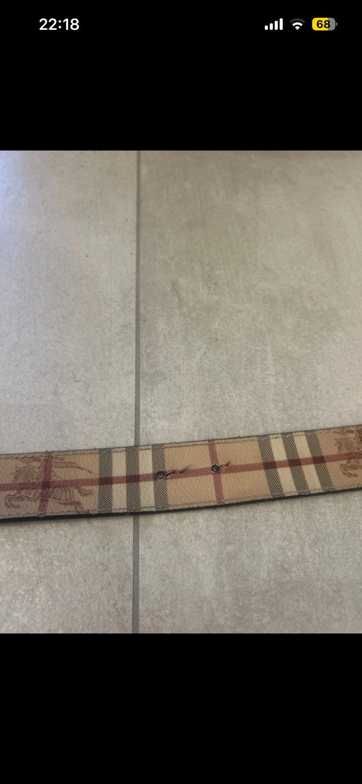 Burberry Burberry Bekt Size 38 - 7 Thumbnail
