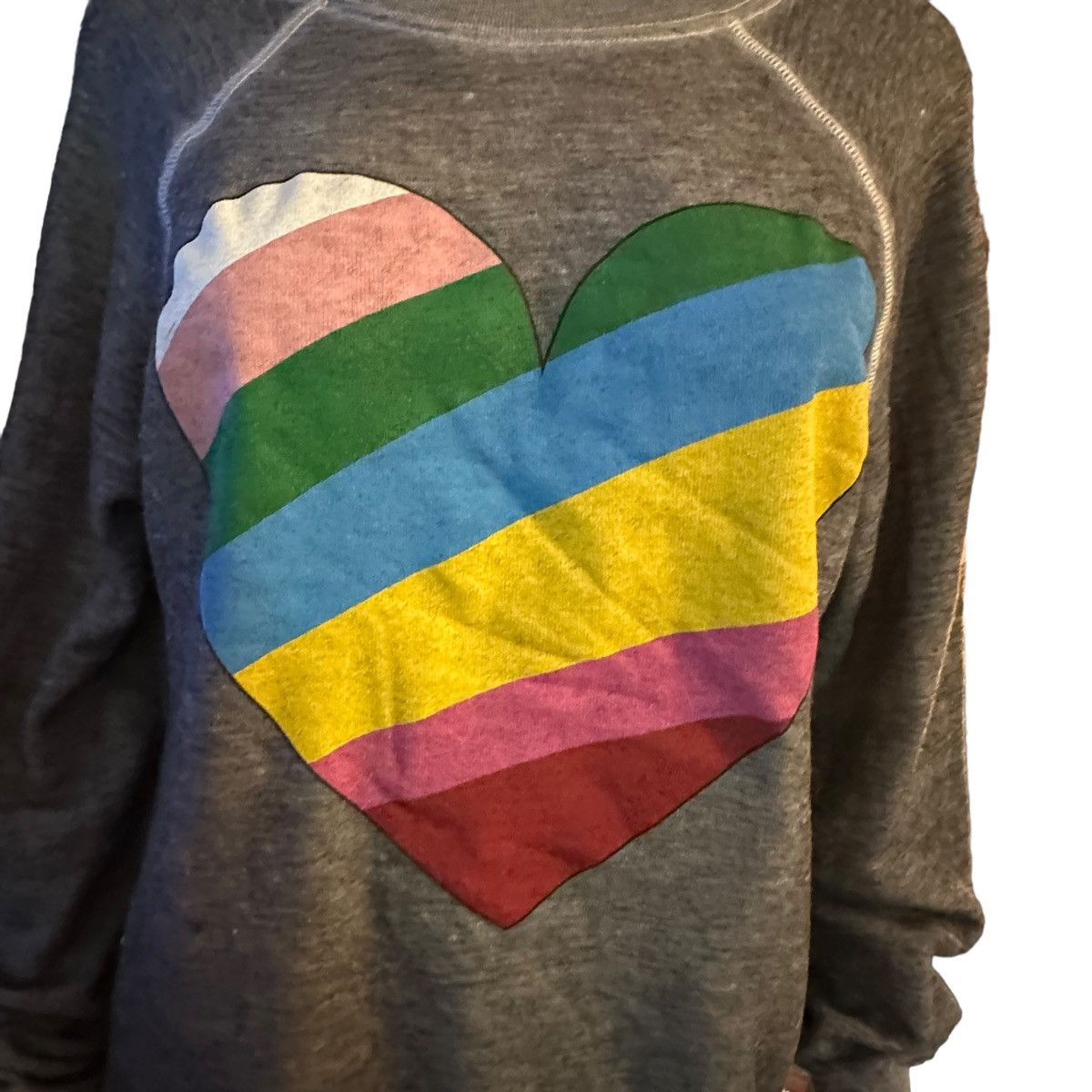 Wildfox Wildfox rainbow heart sweatshirt Size XXS / US 00 / IT 34 - 3 Thumbnail