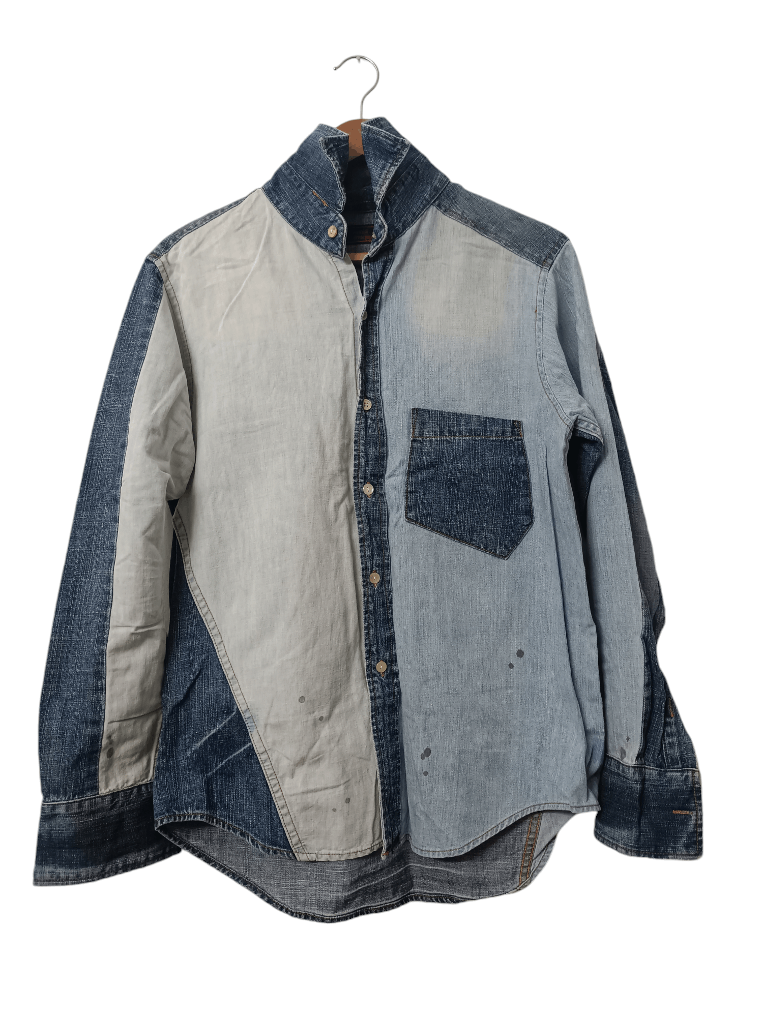 Japanese Brand Johnbull Kojima Japan denim shirt Size US M / EU 48-50 / 2 - 1 Thumbnail