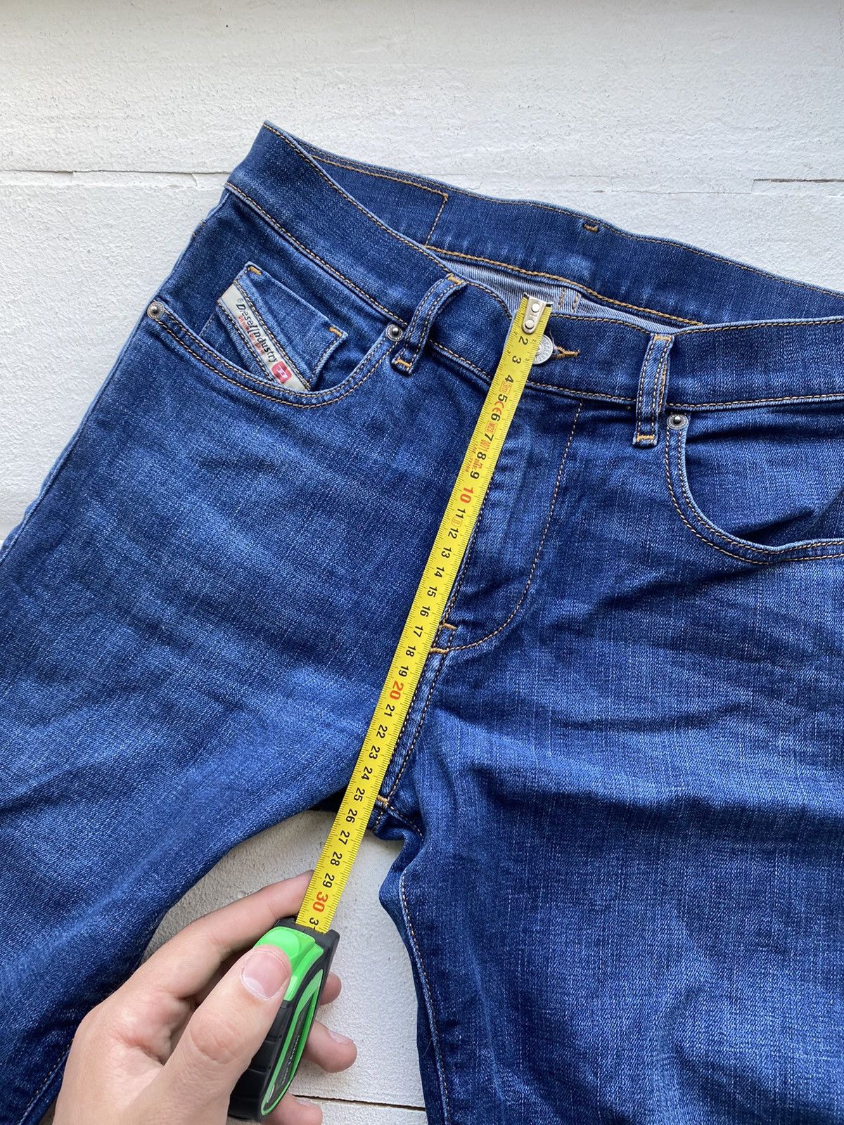 20471120 × Diesel Diesel Opium Skinny Punk Gothic Designer Denim Jeans Rare Size US 29 - 6 Thumbnail