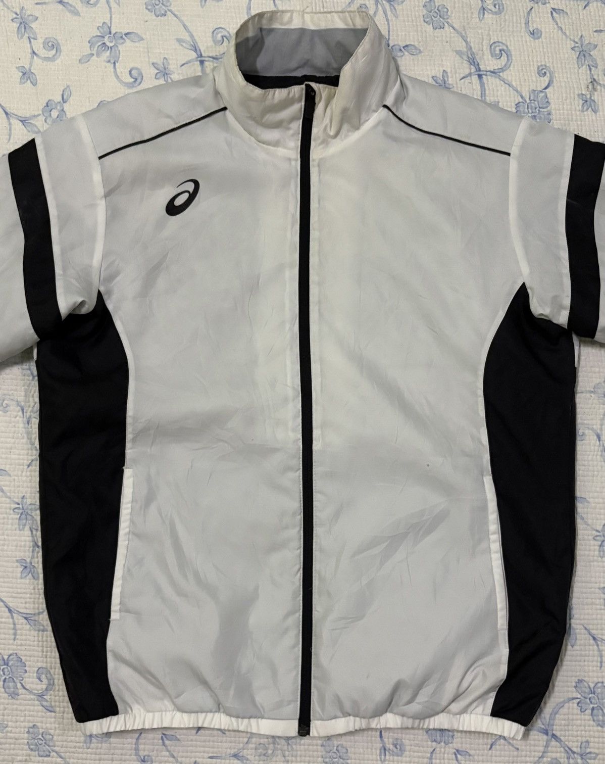 Asics Asics Windbreaker Zipper Light Jacket Streetwear Size US L / EU 52-54 / 3 - 4 Thumbnail