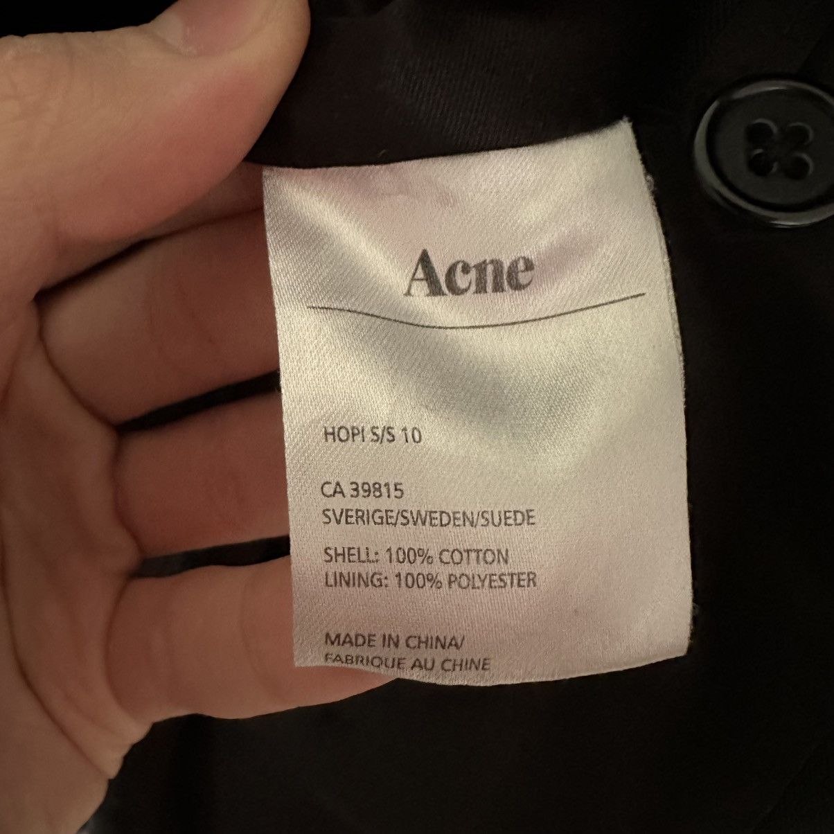 Acne Studios Acne Studios Pop Classics Denim Biker Jacket Size S / US 4 / IT 40 - 5 Thumbnail