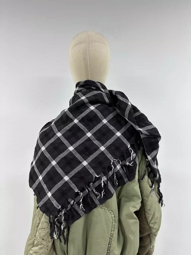 Y's Y's Plaid Scarf Size ONE SIZE - 3 Thumbnail