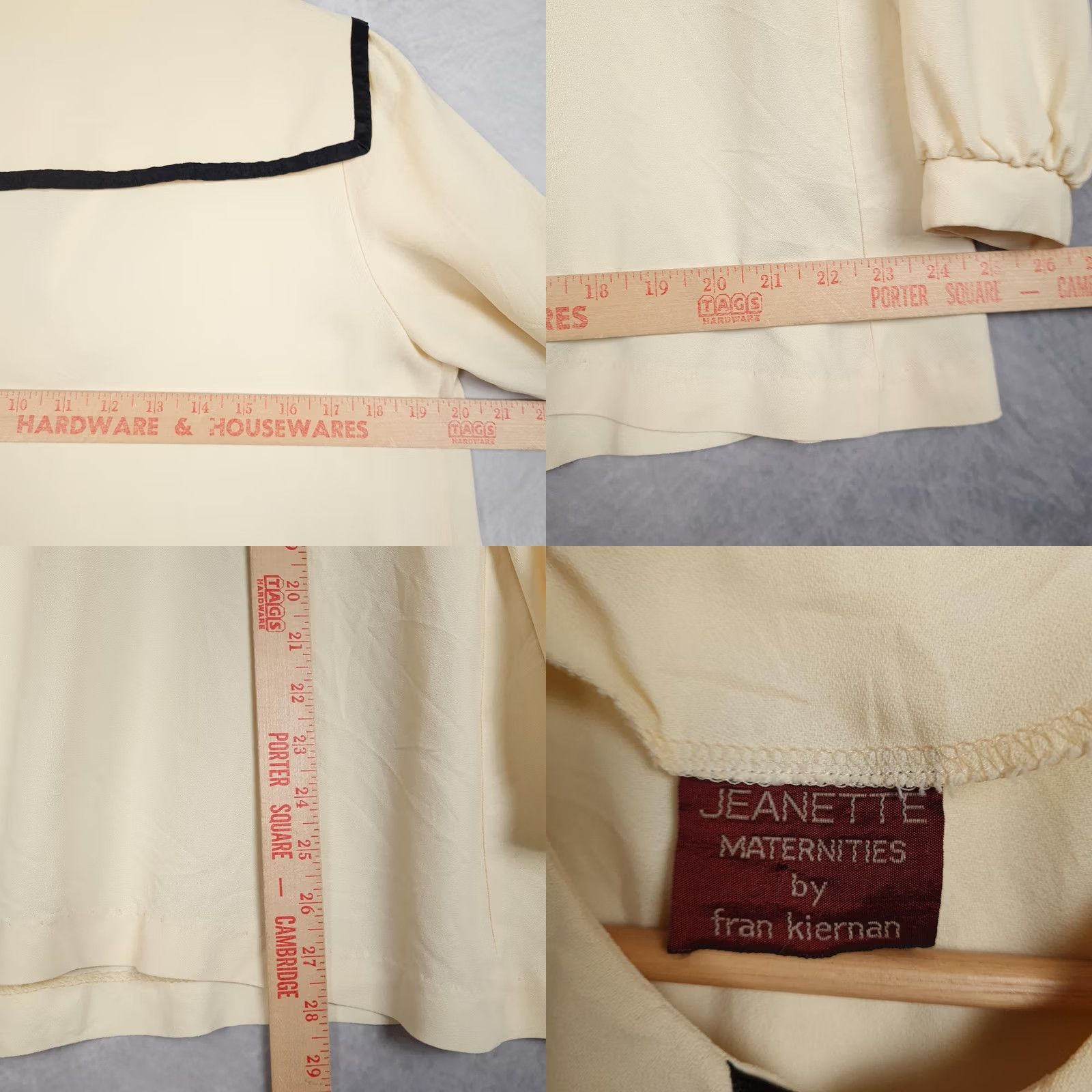 Vintage VINTAGE Jeanette Maternities White Tunic Blouse Maternity Large Size L / US 10 / IT 46 - 11 Thumbnail