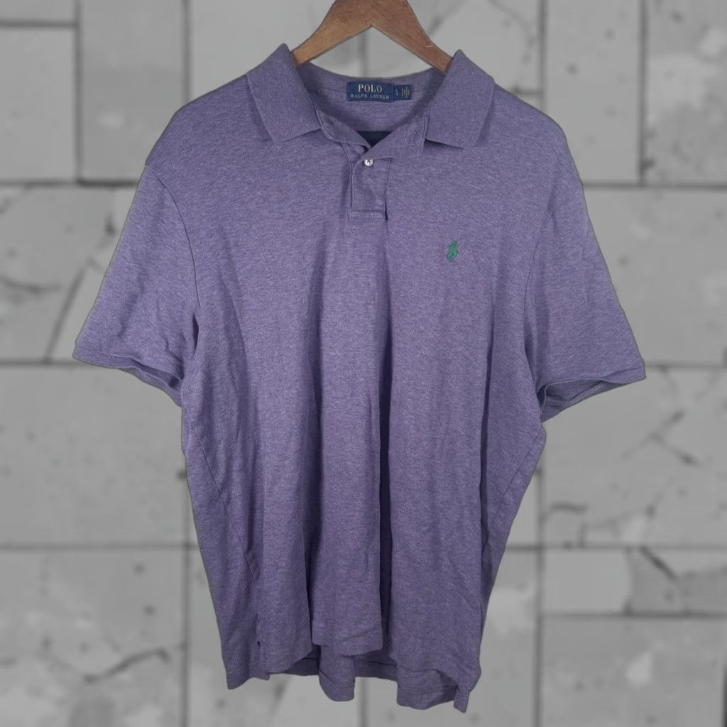 Ralph Lauren Ralph Lauren Purple Polo Shirt Mens Size L Size US L / EU 52-54 / 3 - 1 Thumbnail