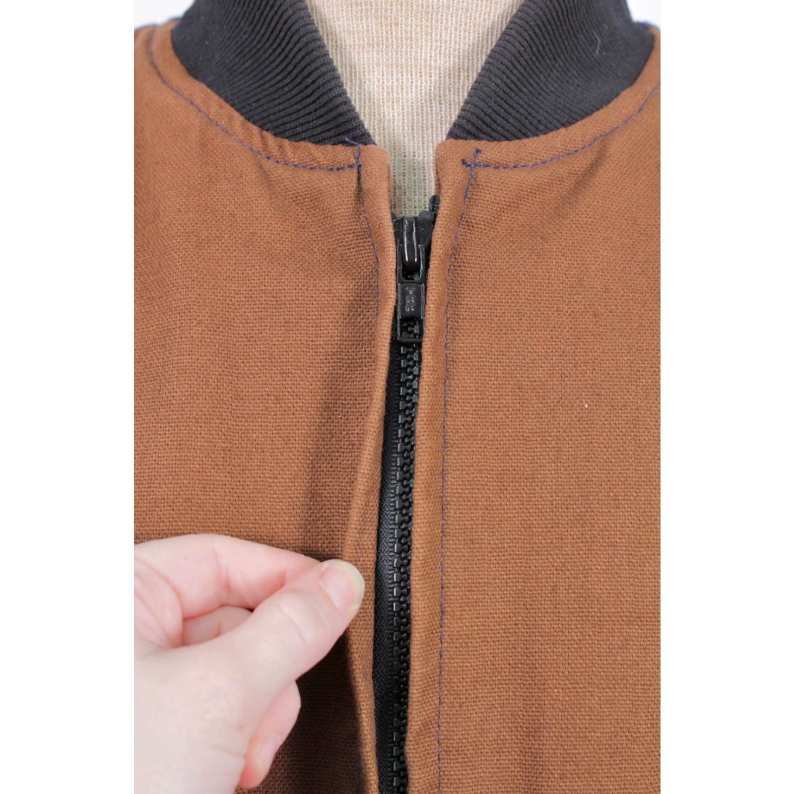 Vintage VTG David James 90s Jacket Mens Canvas Duck Pattern Tapestry Work Sz S/M Brown Vintage Condition Size US S / EU 44-46 / 1 - 5 Thumbnail