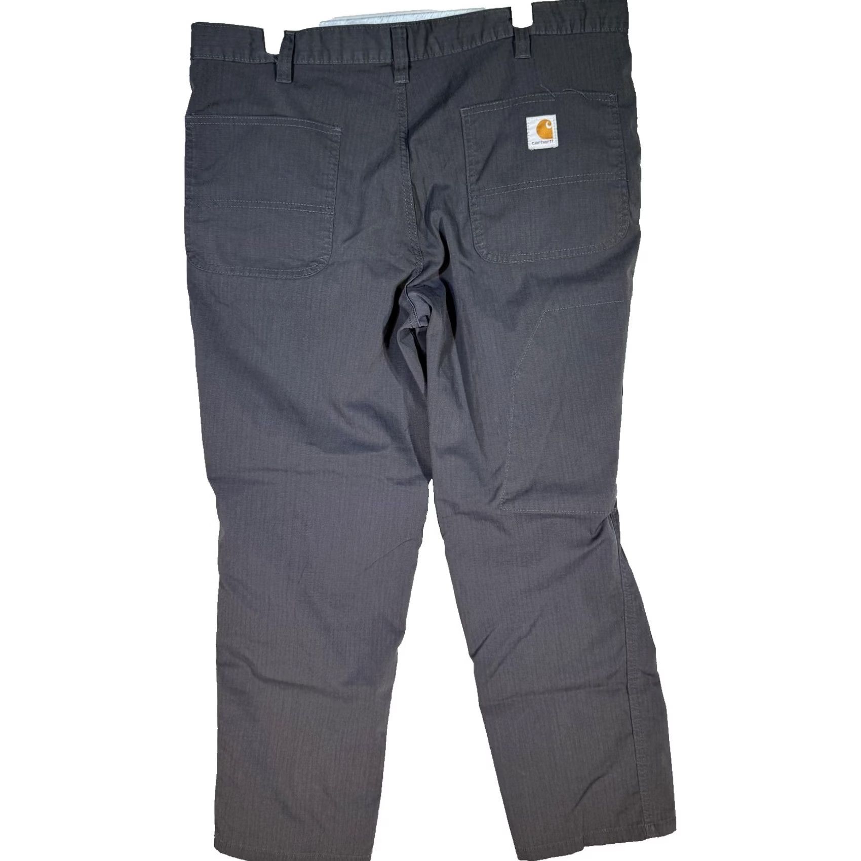 Carhartt Carhartt Pants Mens 36x28 Gray Ripstop Cargo Workwear Relaxed Fit Paint Stains Size US 36 / EU 52 - 2 Thumbnail