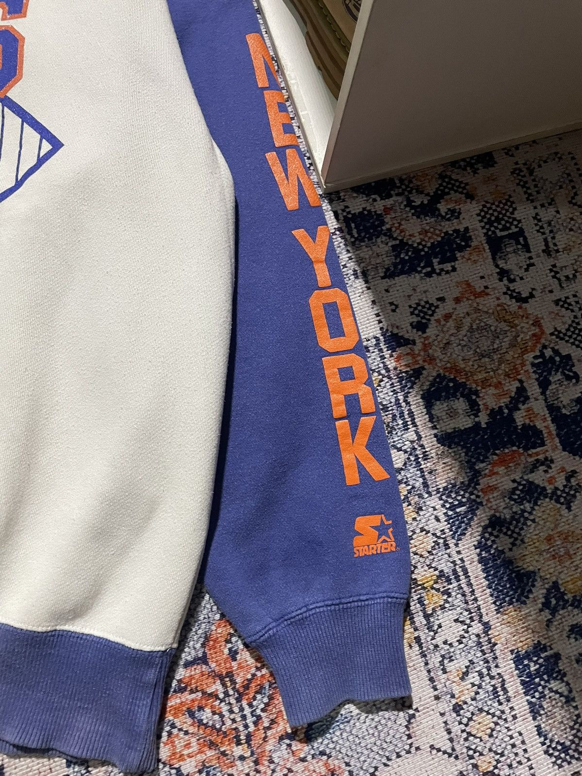 Starter Vintage Crewneck Starter ⓒ1992 MLB New York Mets • SSOOLLDD Size US L / EU 52-54 / 3 - 4 Thumbnail