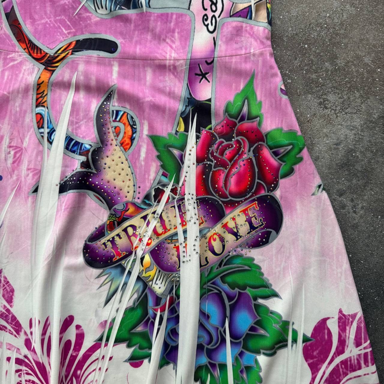 Christian Audigier × Ed Hardy Ed Hardy by Christian Audigier Y2K Era Dress Size M / US 6-8 / IT 42-44 - 6 Thumbnail