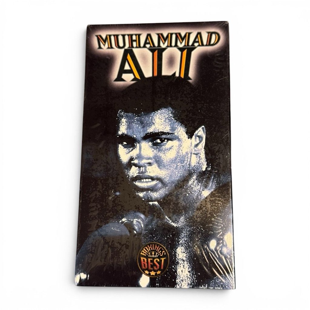 Vintage Muhammad Ali HBO Sports Video VHS One Size Black Gold Sealed Size US S / EU 44-46 / 1 - 1 Thumbnail