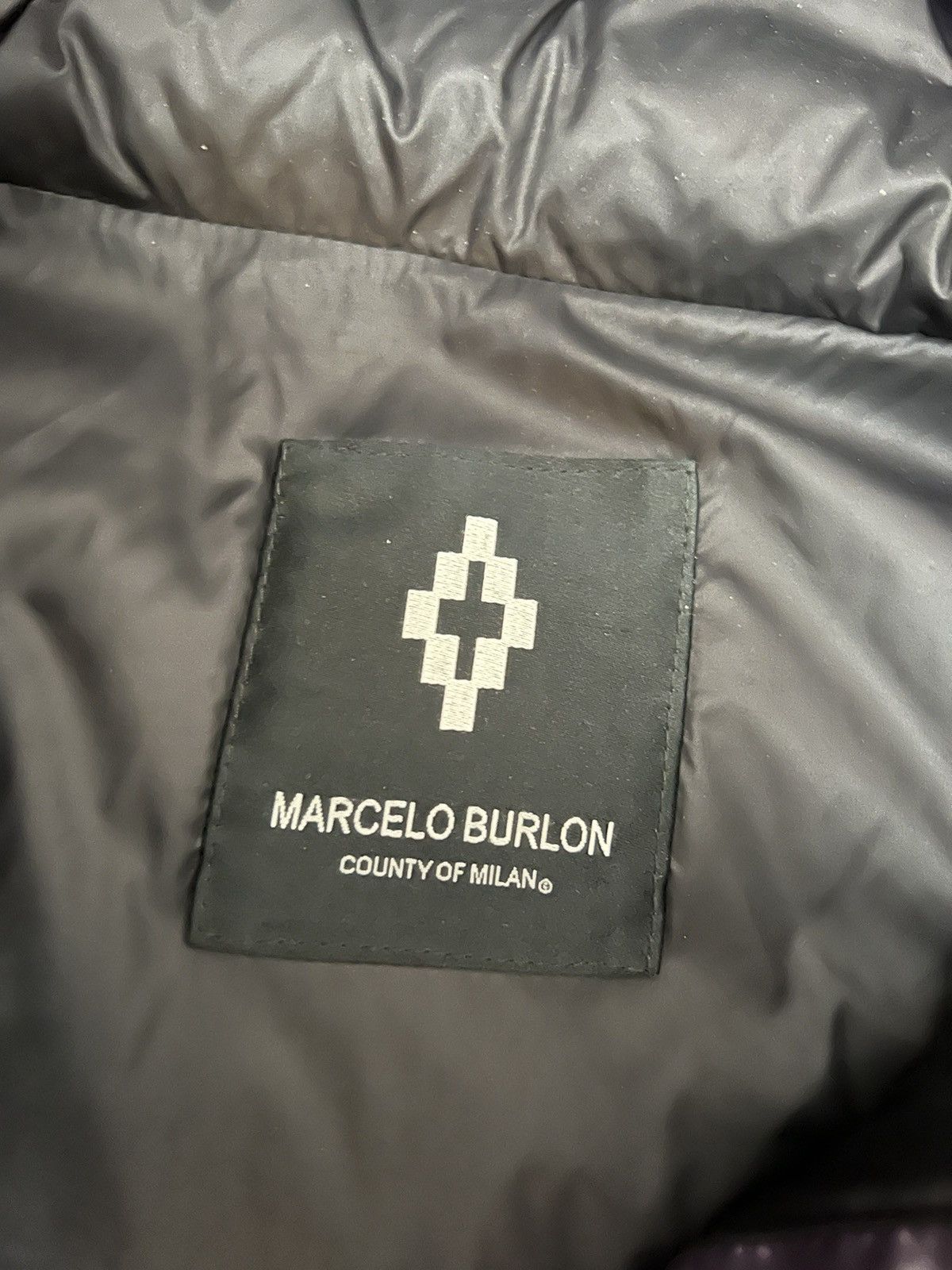 Marcelo Burlon $1,030 Marcelo Burlon County Of Milan Zipfront Padded Jacket Size US M / EU 48-50 / 2 - 2 Thumbnail