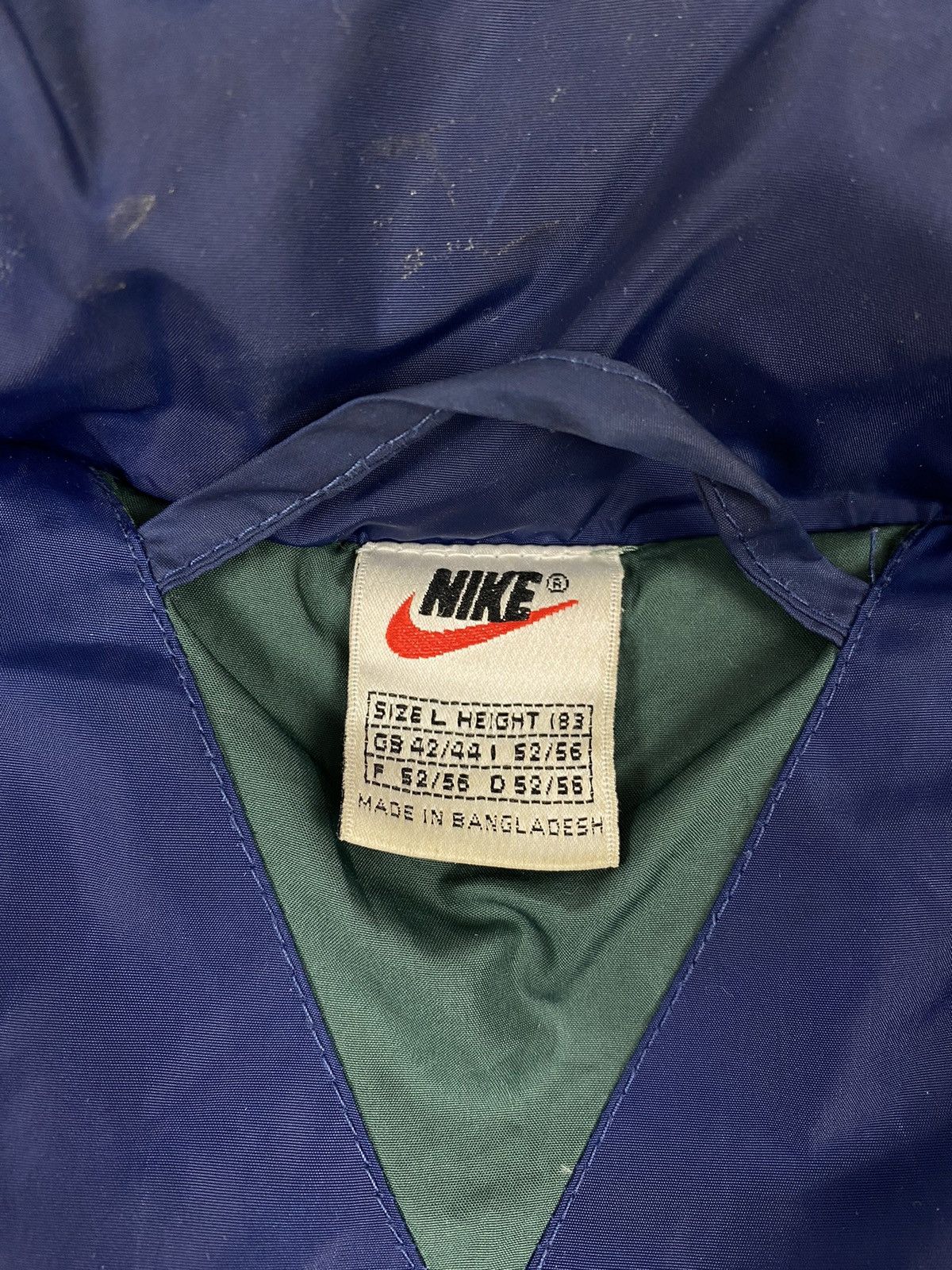 Vintage 1990’s Vintage Nike Big Swoosh Puffer Jacket Size US L / EU 52-54 / 3 - 11 Thumbnail
