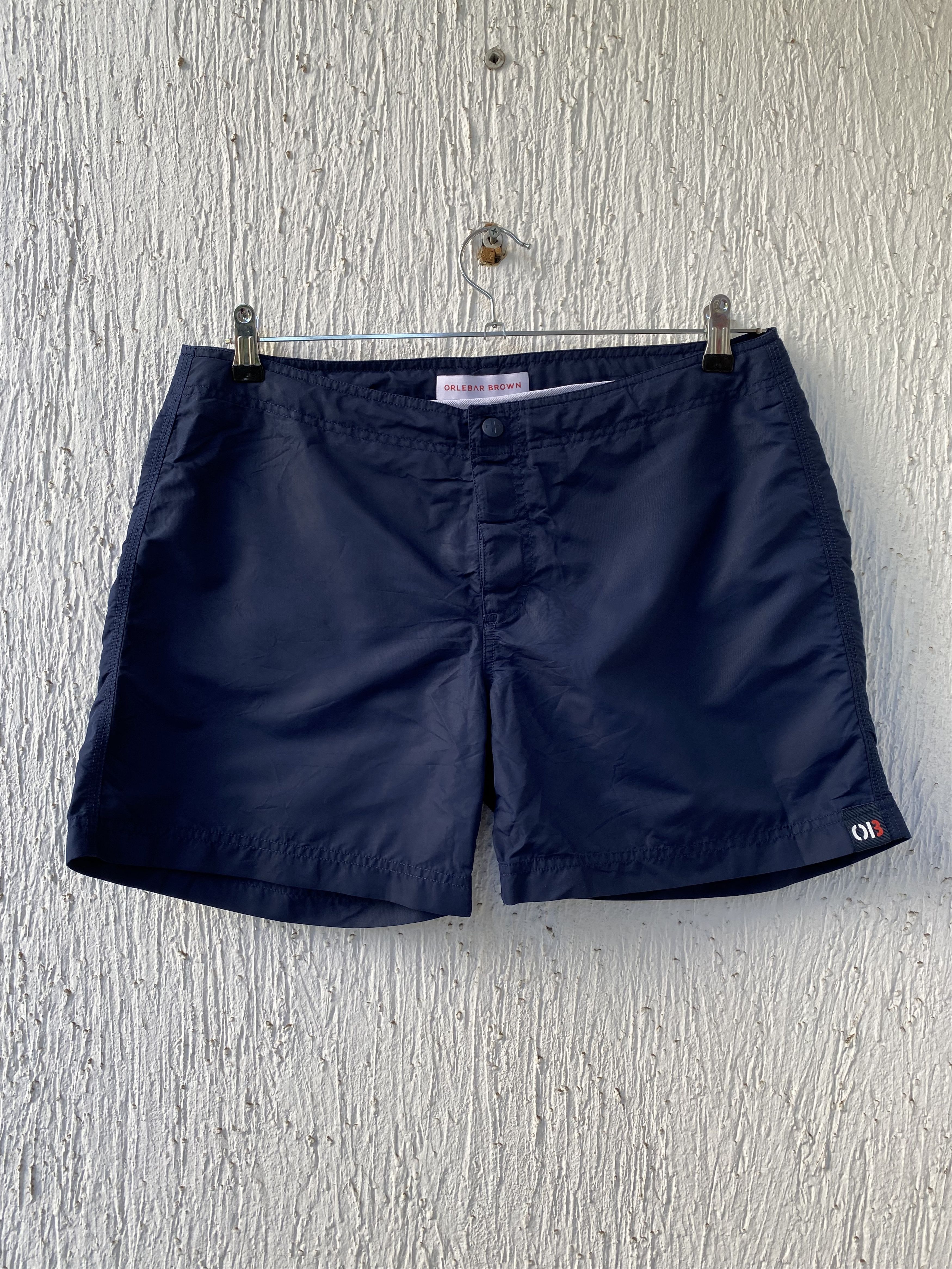 Orlebar Brown navy swim trunks Size US 34 / EU 50 - 1 Thumbnail