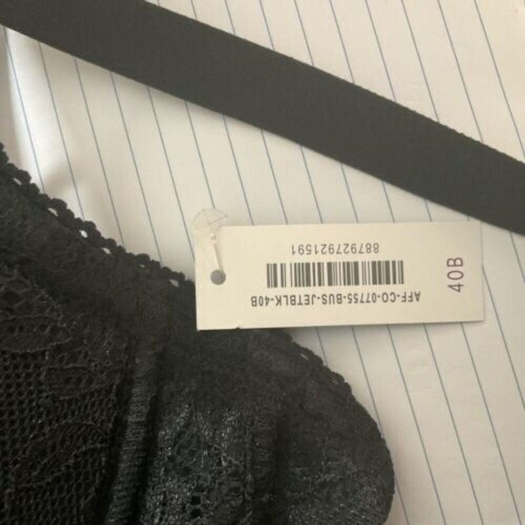Other NWT Adore Me Black Bustier Lace Up Corset Lingerie Women 40B Size ONE SIZE - 5 Thumbnail