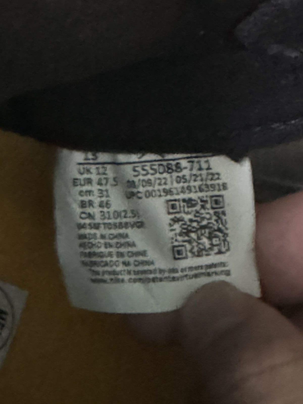 Jordan Brand Nike Air Jordan 1 High Taxi 2022 Size US 13 / EU 46 - 12 Thumbnail