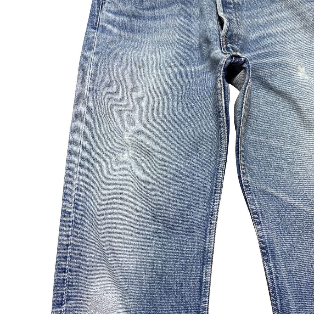 Levi's Vintage 90s Levis 501xx Distressed Cropped Jeans Size US 34 / EU 50 - 6 Thumbnail