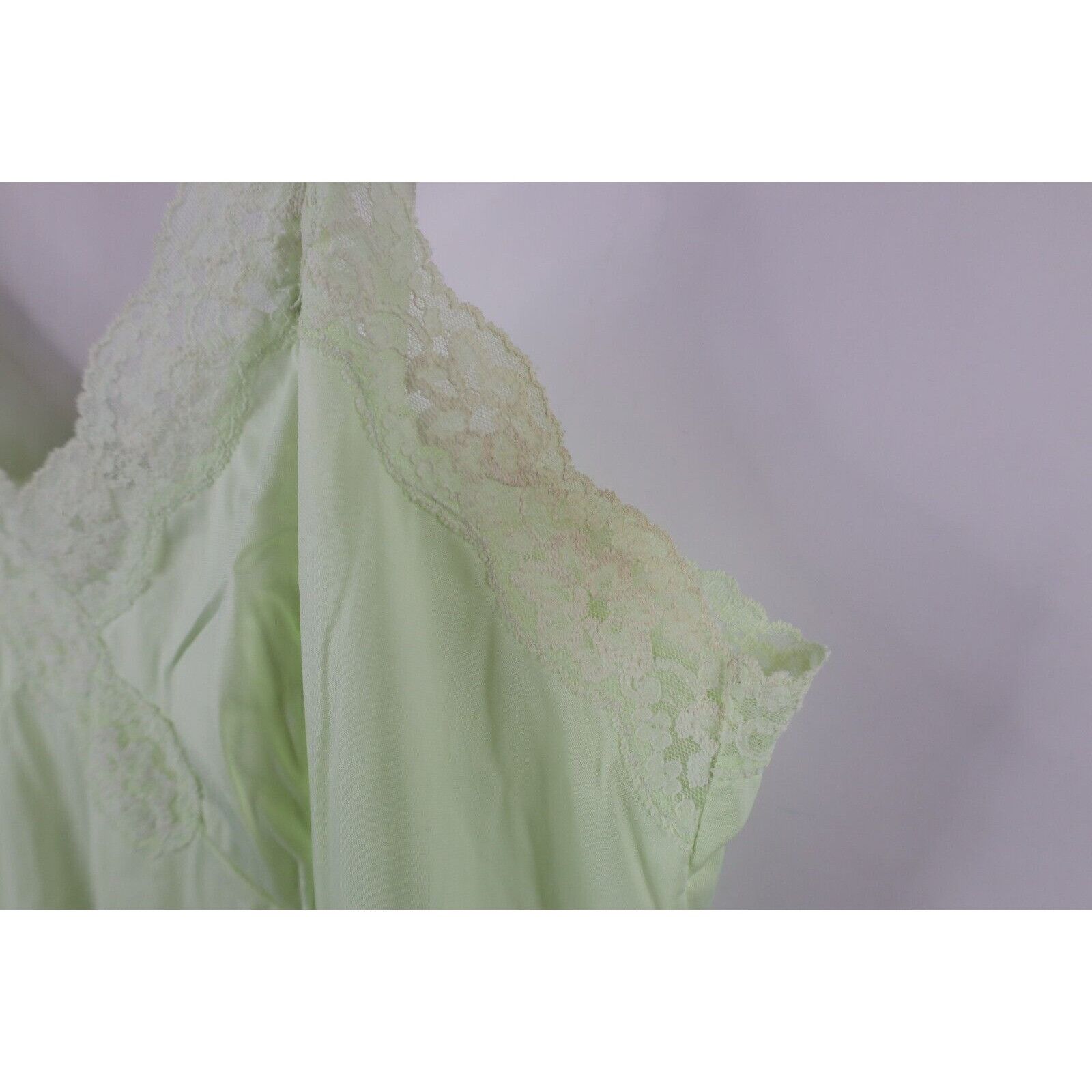 Vintage Vintage 50s 60s Flower Floral Lace Sexy Night Gown Size XS / US 0-2 / IT 36-38 - 5 Thumbnail