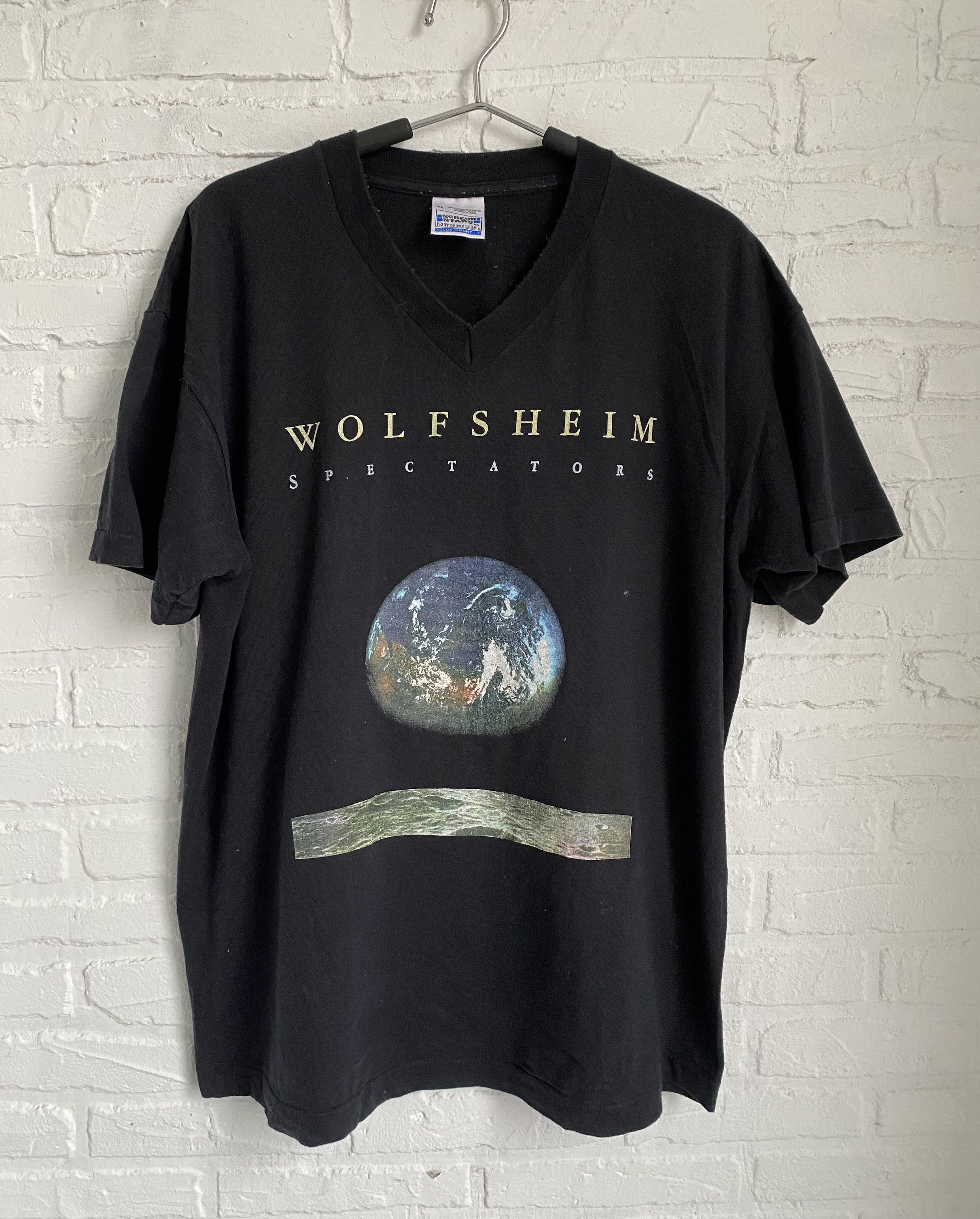 Band Tees × Vintage vintage 1999 wolfsheim spectators rock t-shirt Size US XL / EU 56 / 4 - 1 Thumbnail