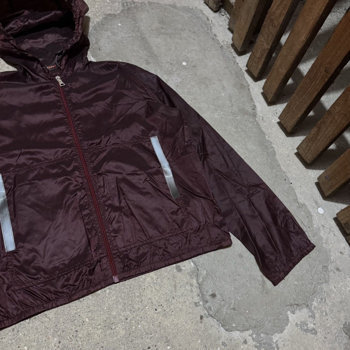 Prada × Vintage Vintage SS99 runway transparent Prada sport windbreaker Size US XS / EU 42 / 0 - 5 Thumbnail