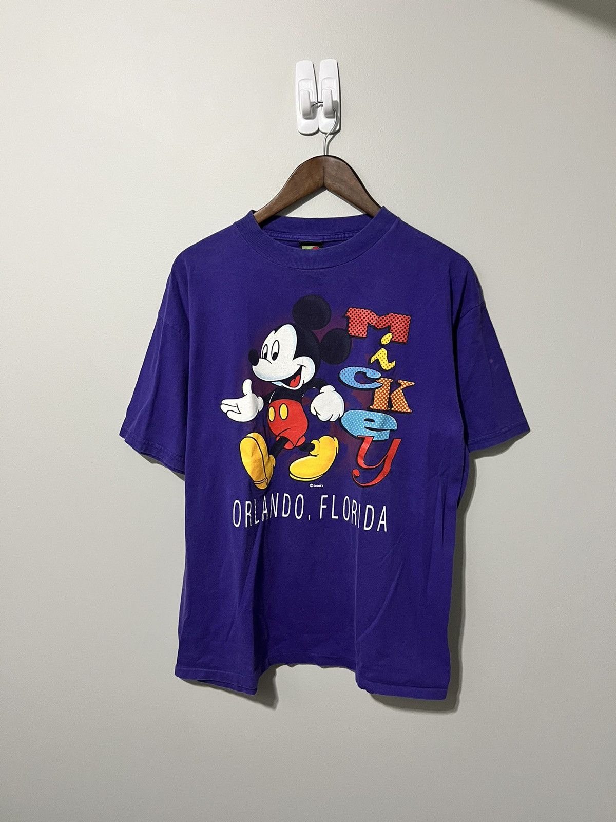 Vintage Vintage Mickey Mouse T Shirt Disney Dalmatians AOP Shirt 