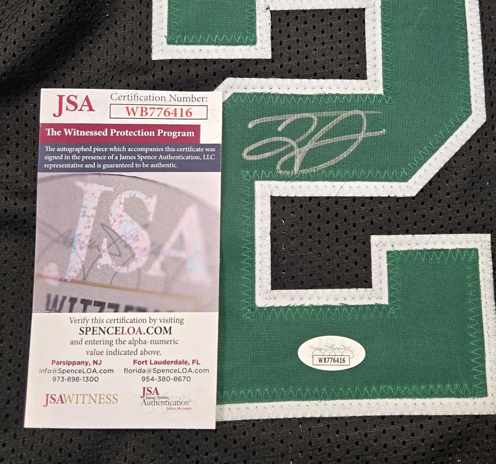 Other J.D. Davison Autographed Custom Basketball Jersey JSA coa Size ONE SIZE - 4 Thumbnail