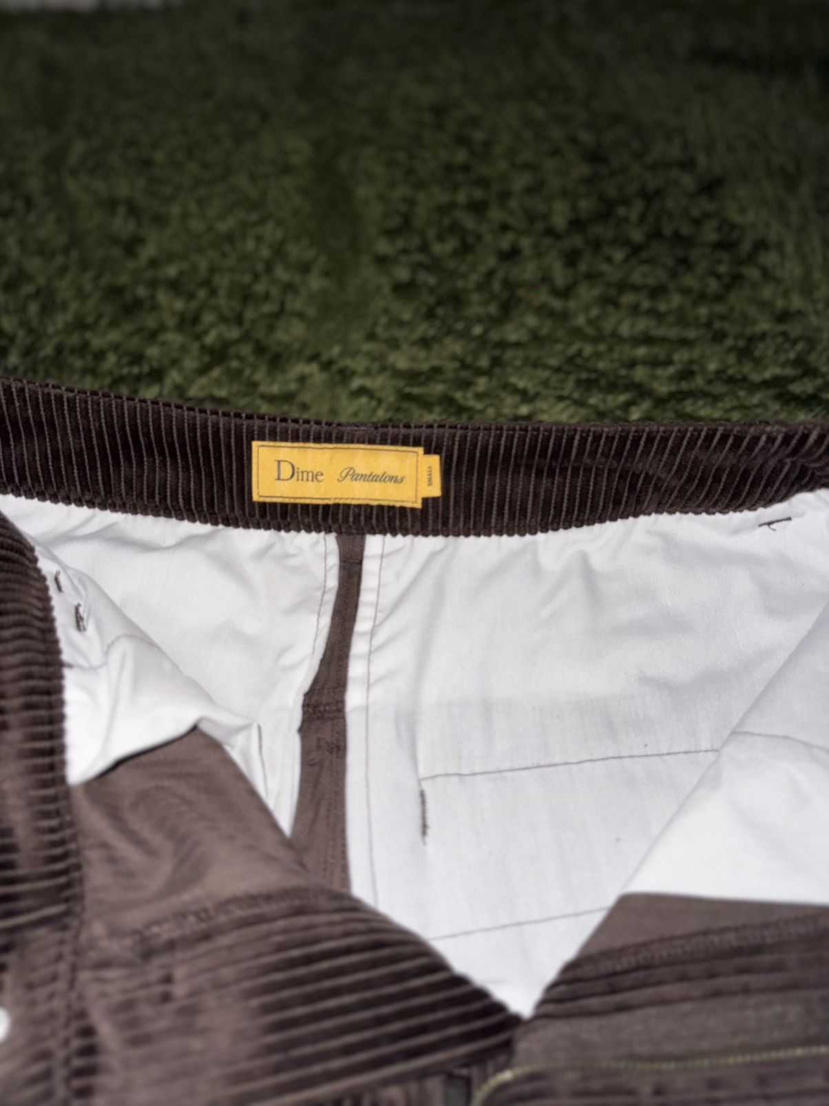 Dime [M] Dime Baggy Dino Embroidered Corduroy Pants Brown Size US 32 / EU 48 - 4 Thumbnail