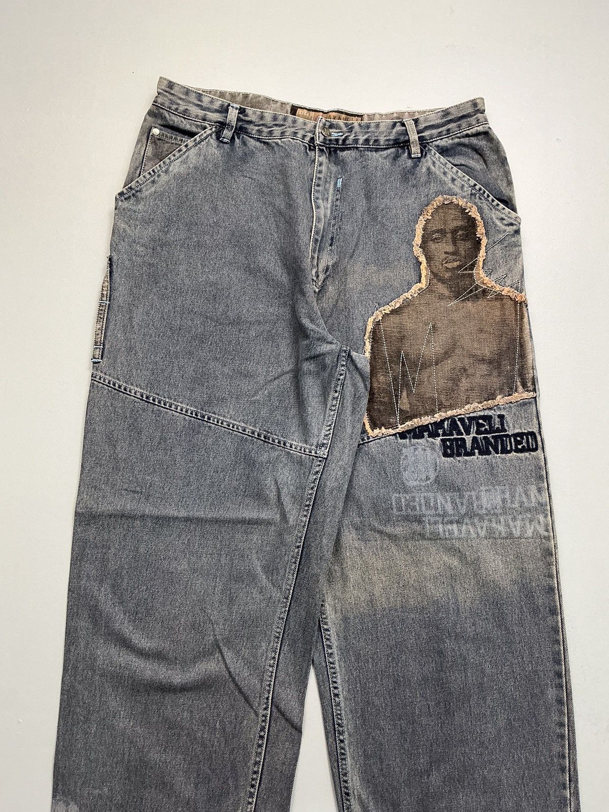 Makaveli Vintage makaveli branded printed denim Size US 38 / EU 54 - 5 Thumbnail