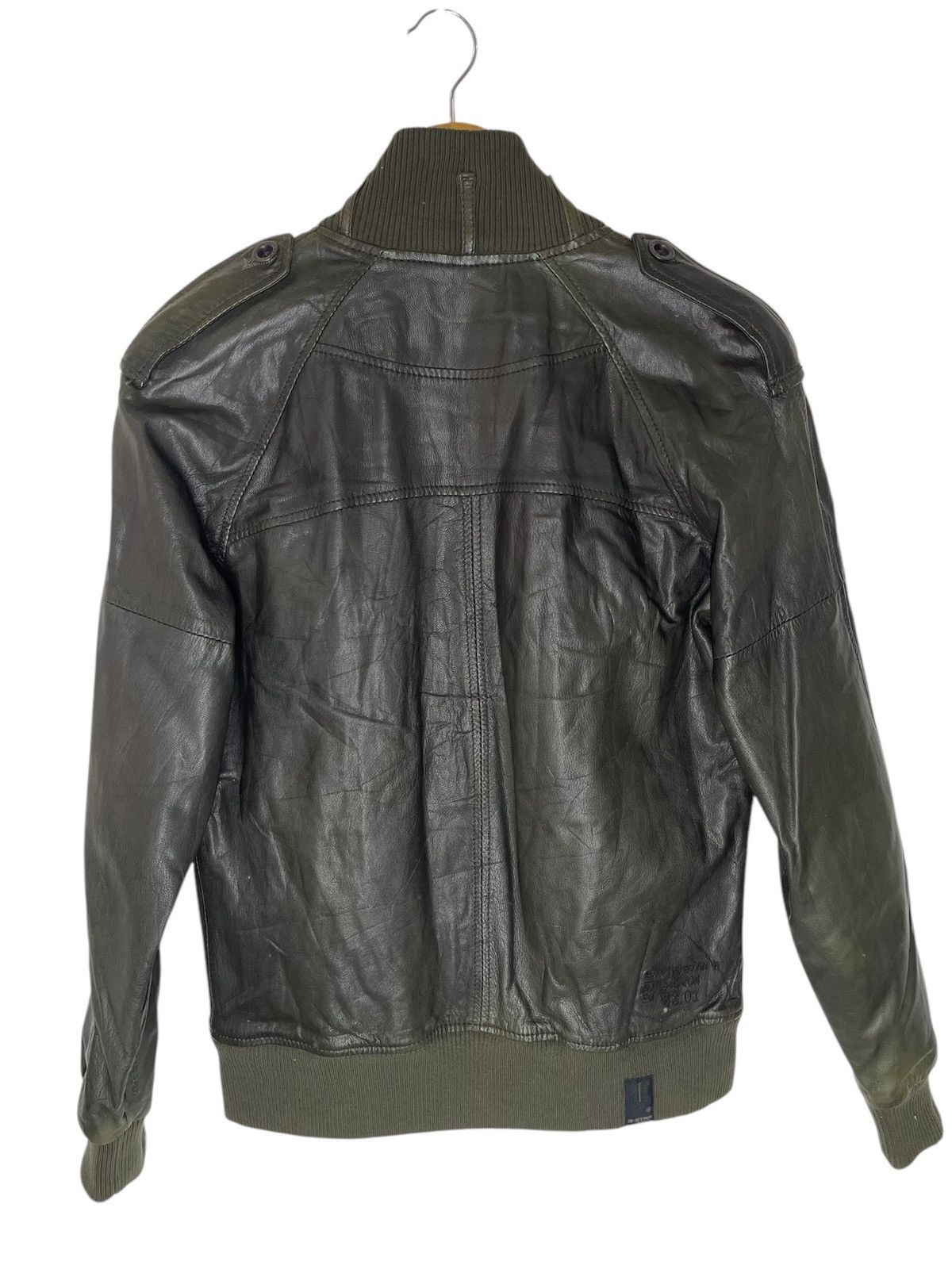 G-Star HYPE G-STAR LEATHER JACKET BONDAGE DESIGN Size US M / EU 48-50 / 2 - 2 Thumbnail