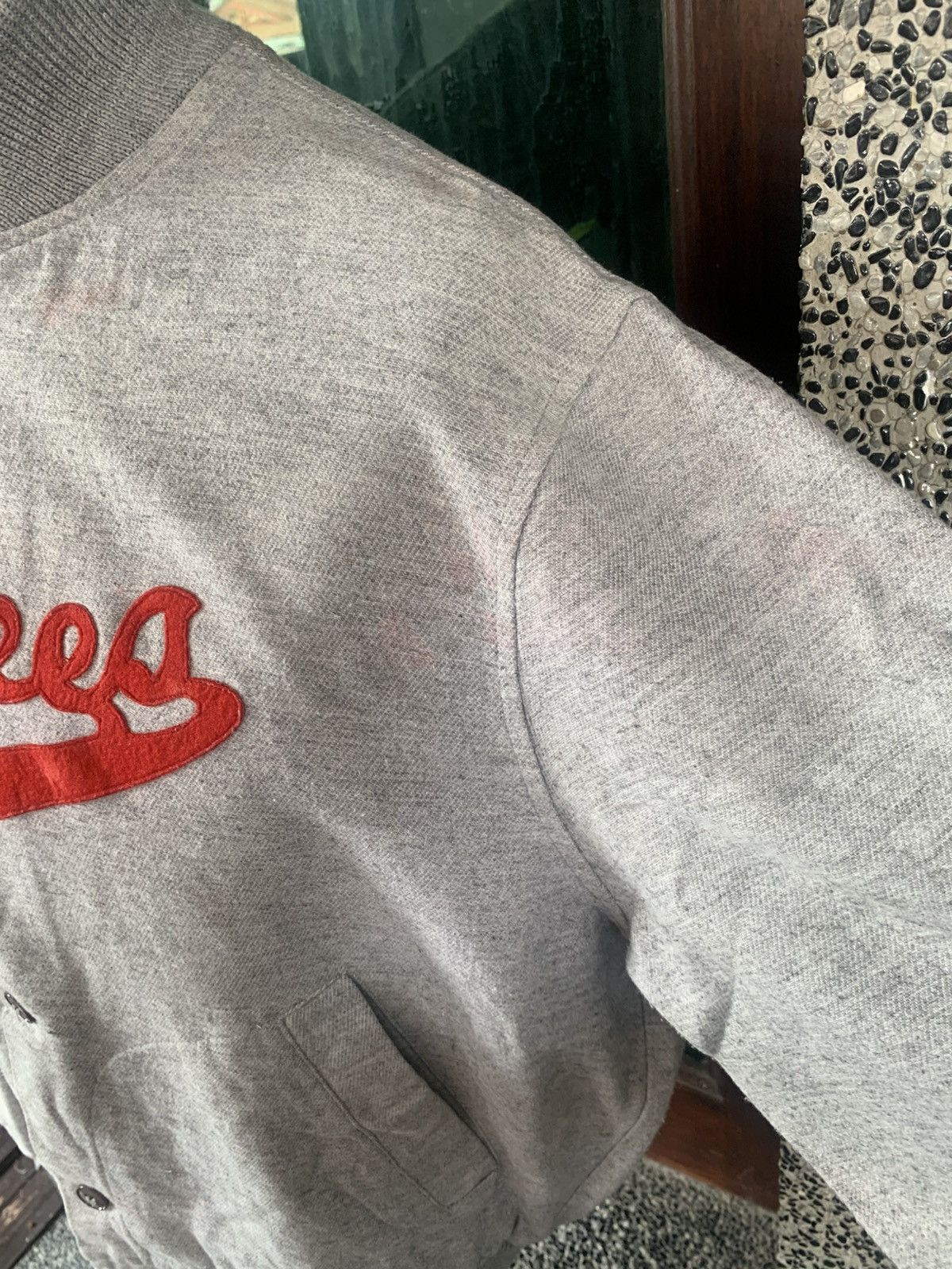 Vintage Vintage 80s Empire Sporting Goods Yankees Union Made Jacket Size US L / EU 52-54 / 3 - 3 Thumbnail