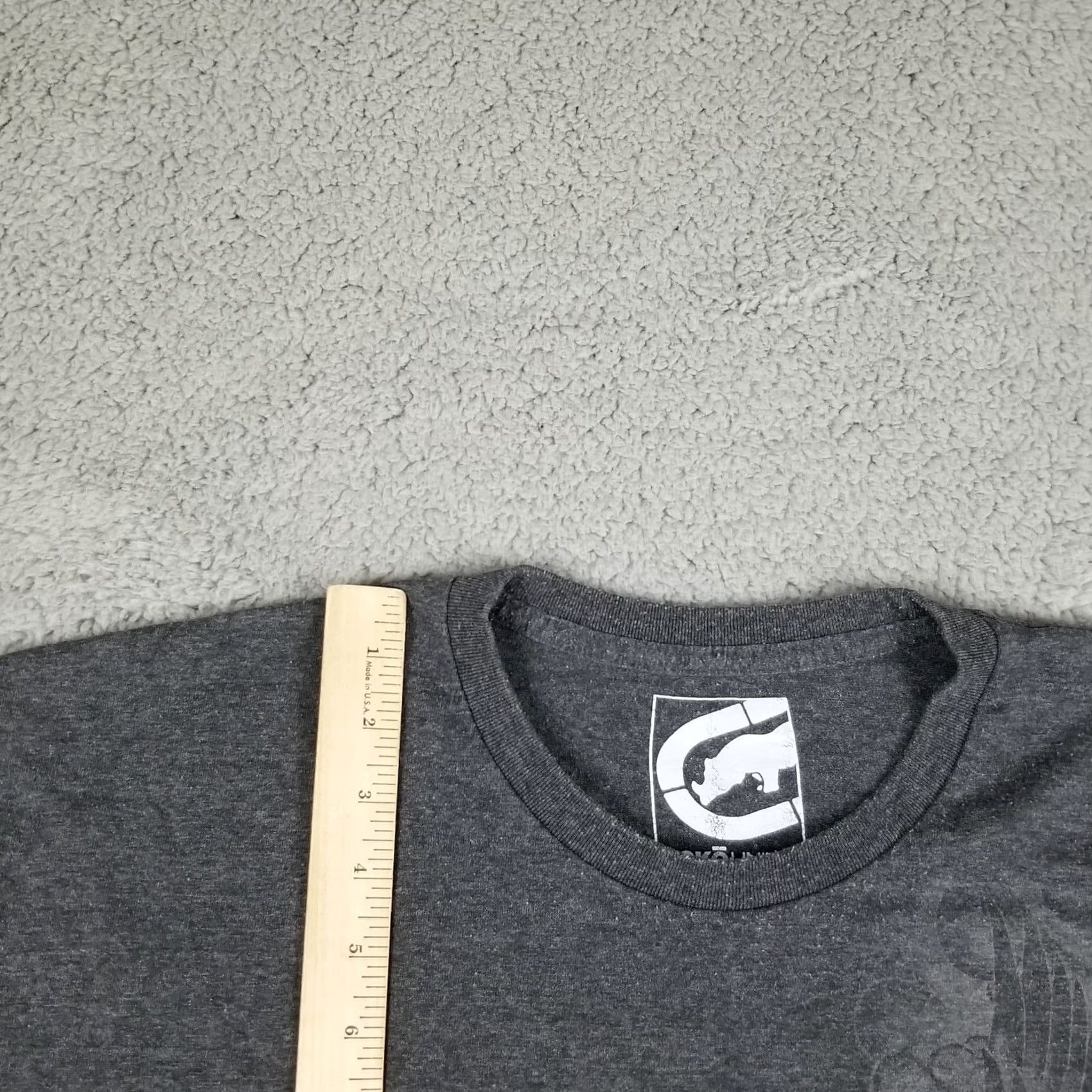Ecko Unltd. ECKO Unltd. Graphic T-shirt 3XL Rhino Hands MMA Streetwear Mens T-Shirt Gray Cotton Logo Short Sleeve Crew Neck Size US XXL / EU 58 / 5 - 4 Thumbnail