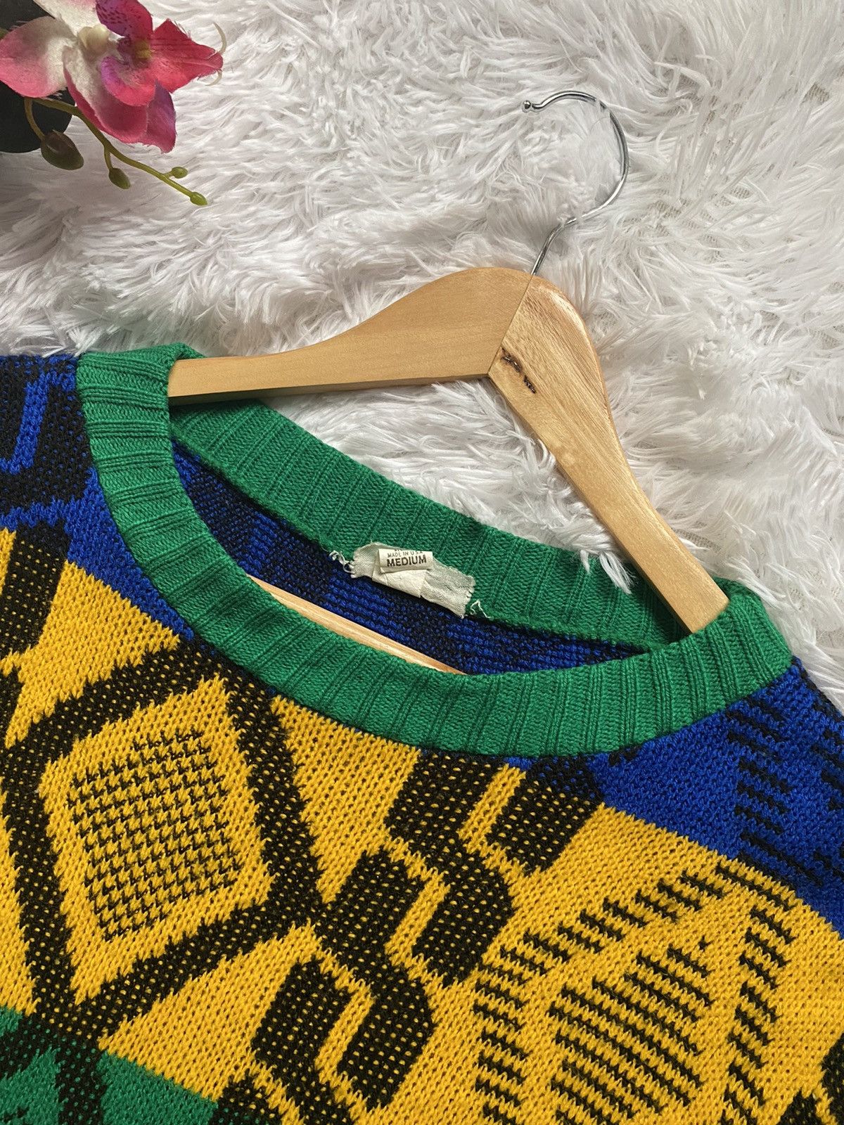 Vintage Vintage Knitwear Muticolour Size US M / EU 48-50 / 2 - 2 Thumbnail