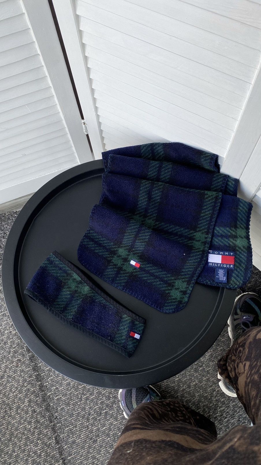 Tommy Hilfiger × Vintage Vintage Tommy Hilfiger Old Money Scarf and Bandage Headband Size ONE SIZE - 3 Thumbnail